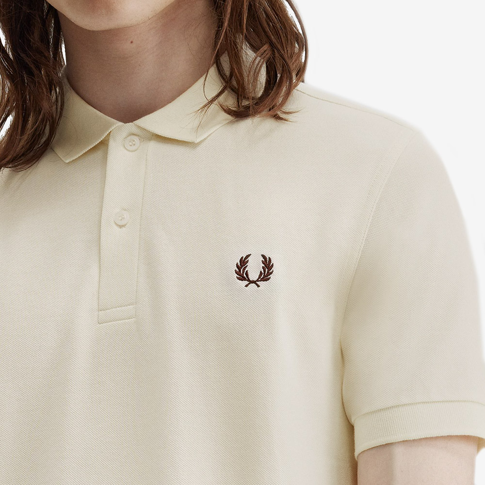 프레드페리 M6000 플레인 프레드페리 셔츠 에크루 옥스블러드(Fred Perry M6000 Plain Fred Perry Shirt Ecru Oxblood) - 4