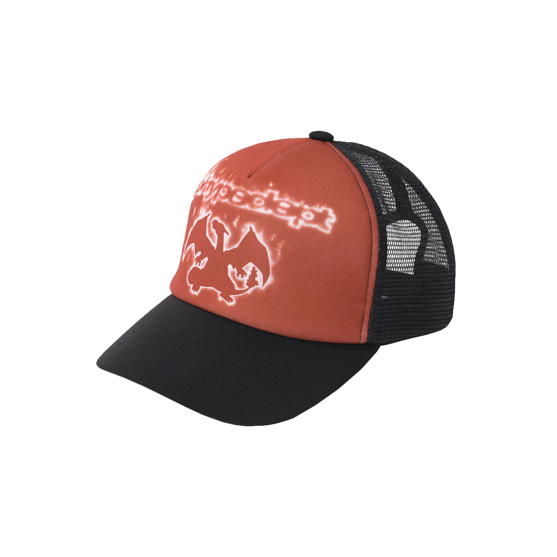 피지컬 디파트먼트 포켓몬스터 이펙터 메쉬 캡 레드 오렌지(Phyps Dept Poketmonster Effector Mesh Cap Red Orange)