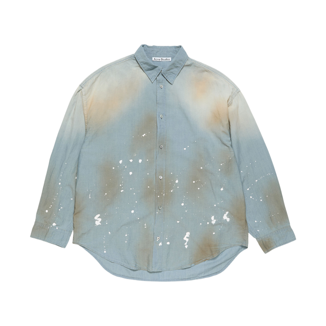 BB0633-228 Acne Studios Button Up Shirt Light Blue