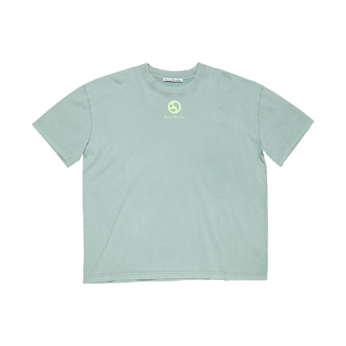 CL0360-AB9 Acne Studios Logo T-Shirt Mint Green