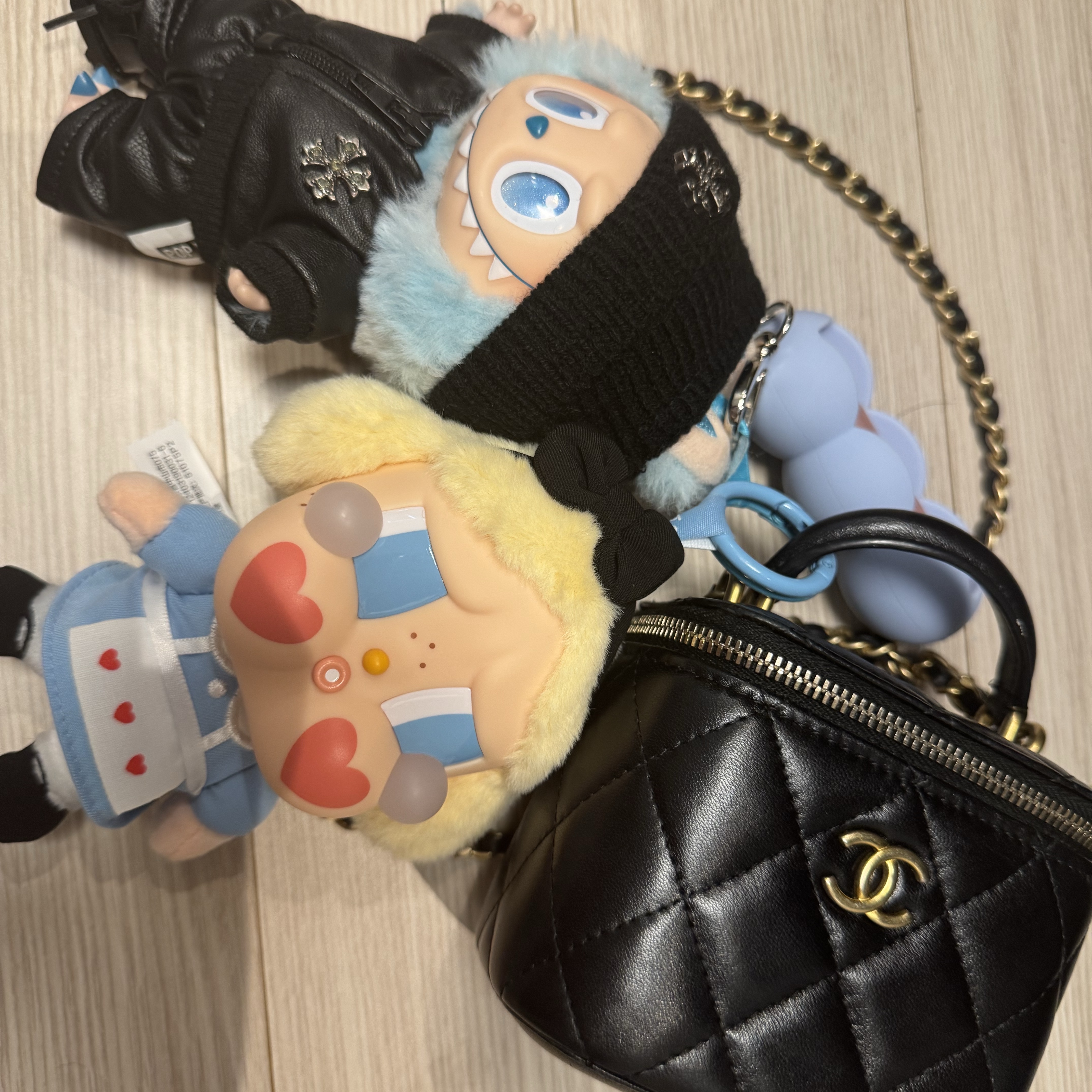 Pop Mart Crybaby Crying Again Series Plush Keyring Sealed Case (6 Blind Boxes) 착용 스타일 - 6