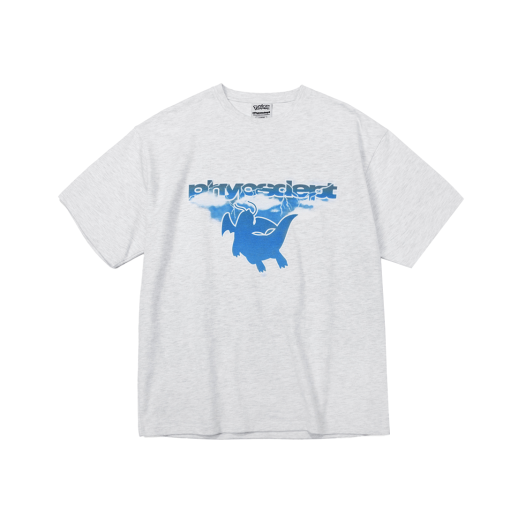 ★ Phyps Department★ Pokemon Evolution Short Sleeve White 피지컬 디파트먼트 포켓몬스터 에볼루션 숏슬리브 화이트