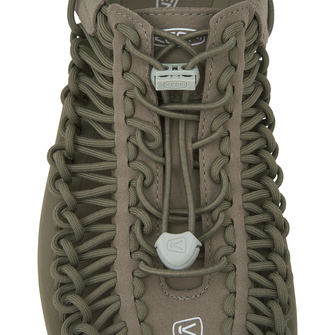 1025169 Keen Uneek Sandals Timberwolf Plaza Taupe - #7