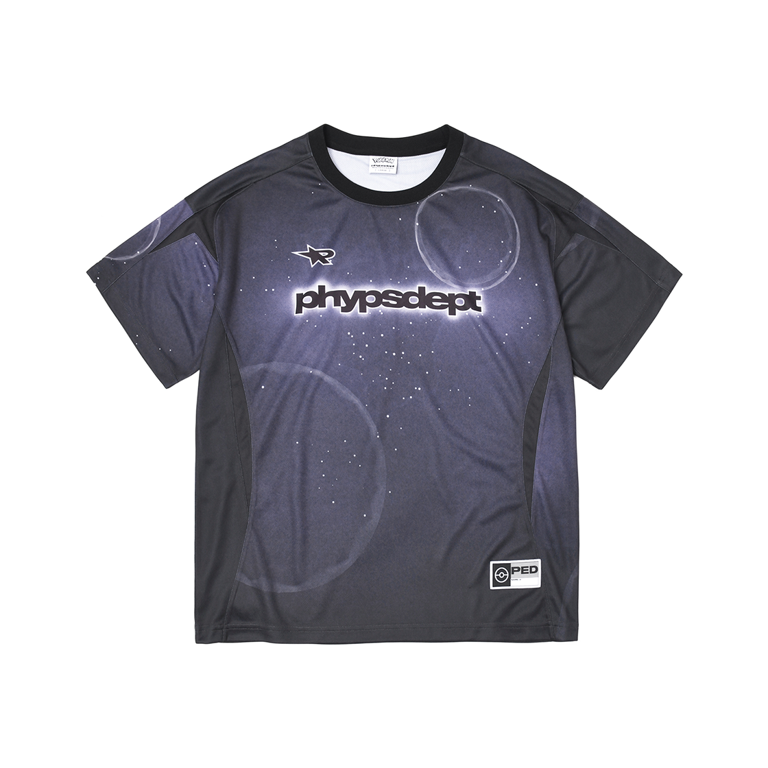 PFM1SS306CNA Phyps Dept Poketmonster Sport Jersey Short Sleeve Navy