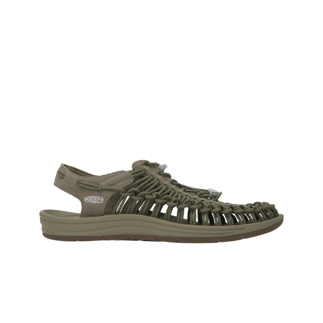 1025169 Keen Uneek Sandals Timberwolf Plaza Taupe - 대표 이미지 #1