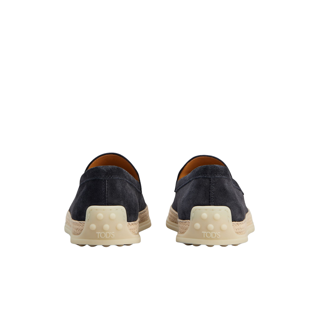 (W) 토즈 스웨이드 슬리퍼 로퍼 블루((W) Tod's Suede Slipper Loafers Blue) - 2