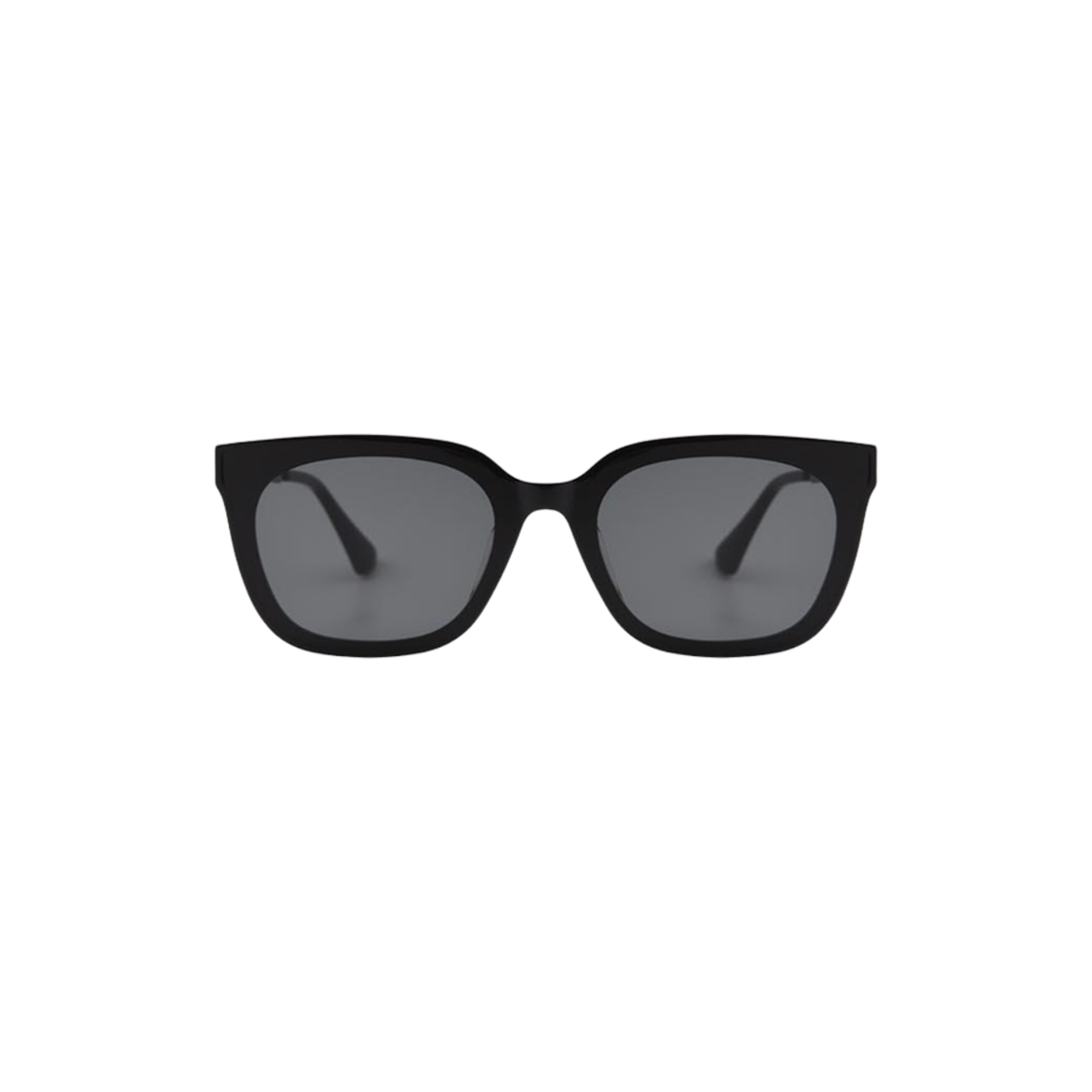 헌터 플랫 바 스퀘어 선글라스 블랙(Hunter Flat Bar Square Sunglasses Black)