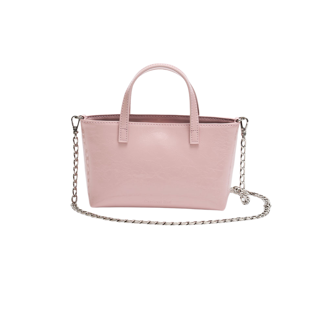 카디널 레드 이피백 뮤트 핑크(Cardinal Red Iffee Bag Mute Pink)