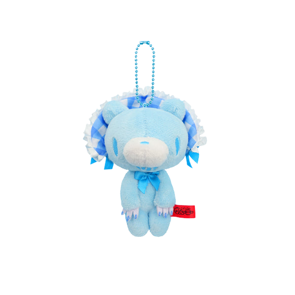 글루미 베어 미니 롤리타 소프트 키링 스카이 블루(Gloomy Bear Mini Lolita Soft Keyring Sky Blue)