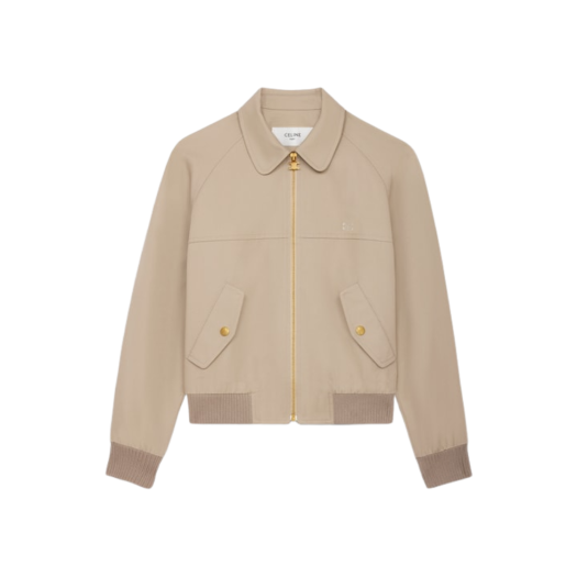 W) 셀린느 첼시 자켓 퀼티드 코튼 화이트 아이보리 | Celine | KREAM