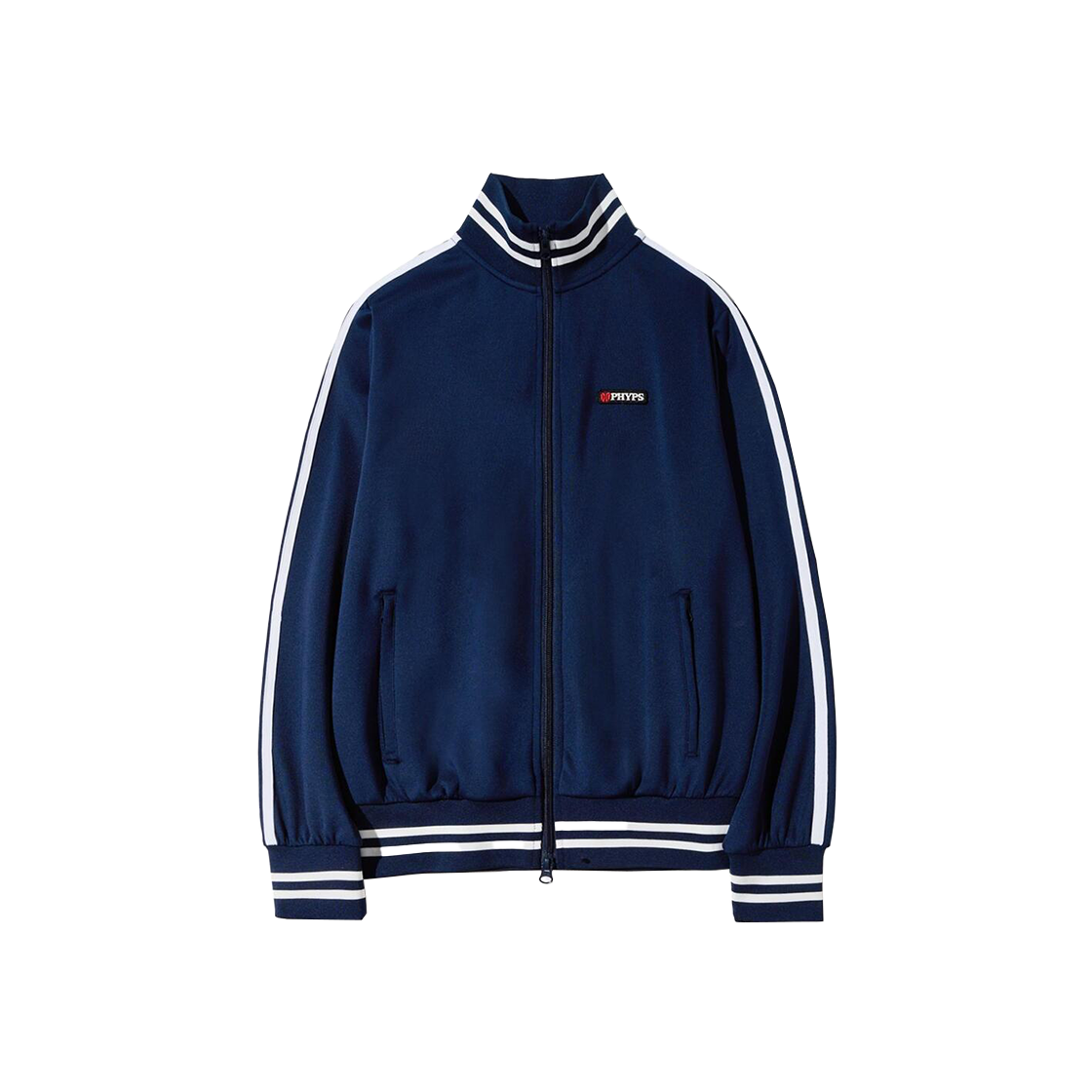 피지컬 디파트먼트 우먼즈 라인 트랙 집업 네이비(Phyps Dept Women's Line Track Zip-up Navy)