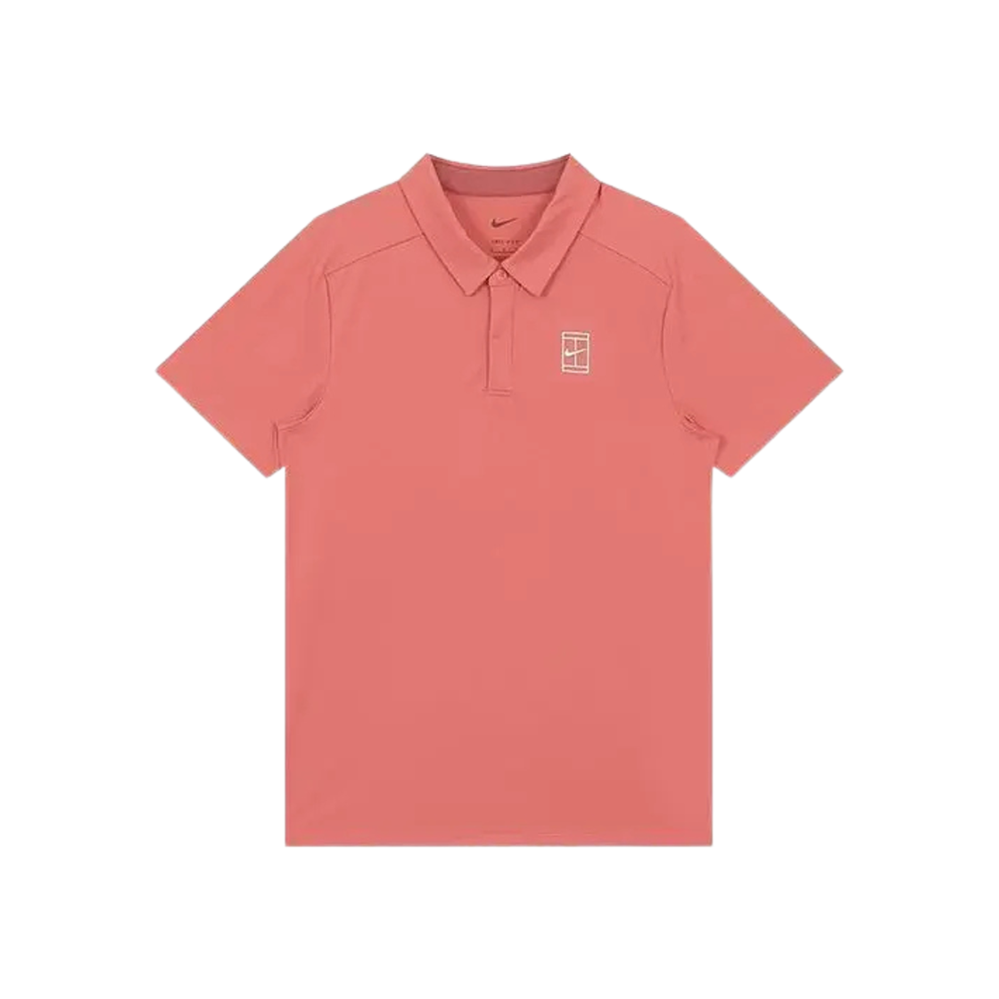FZ6908-655 Nike Court Advantage Dri-Fit Tennis Polo Adobe White - Asia