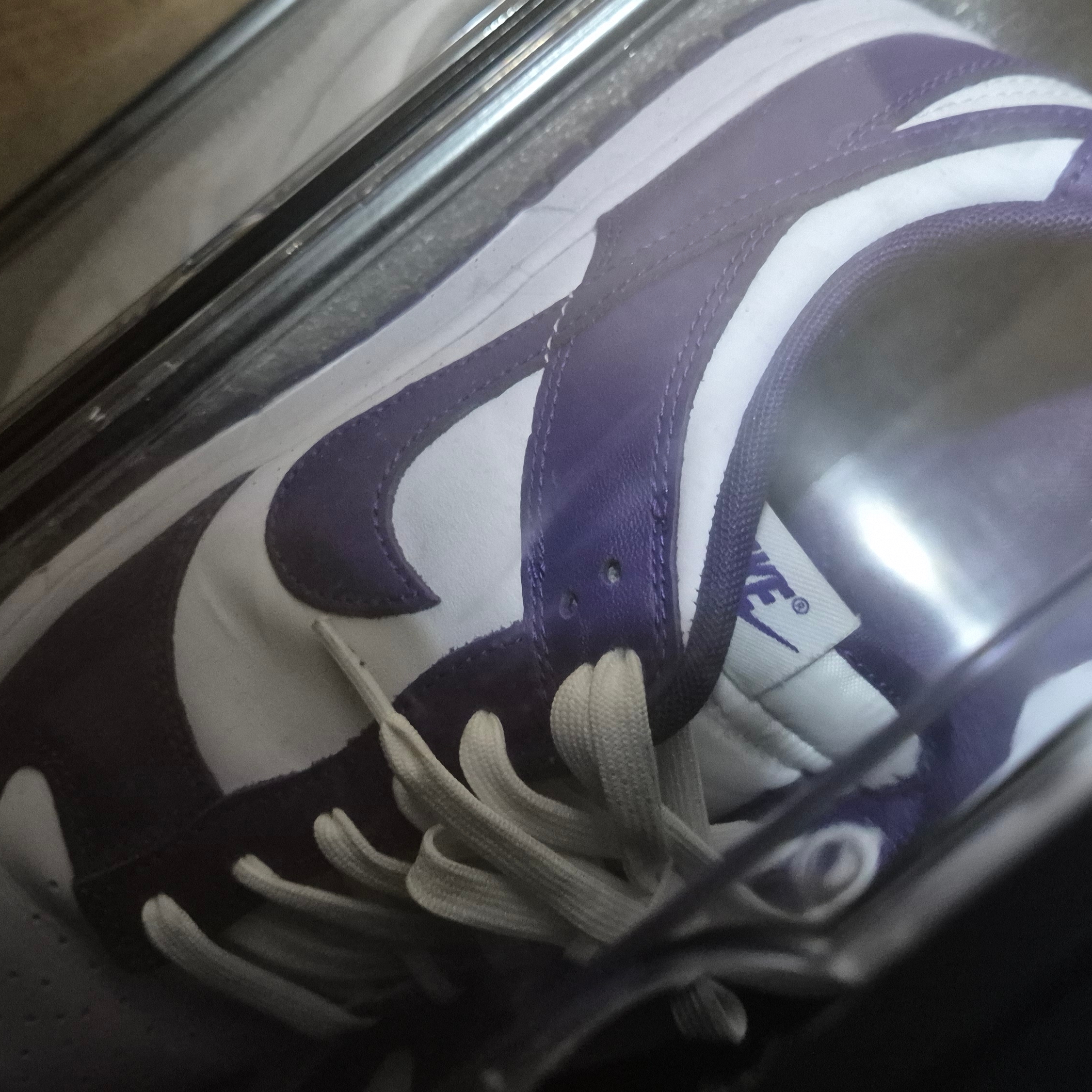 Nike Dunk Low Retro Championship Court Purple 착용 스타일