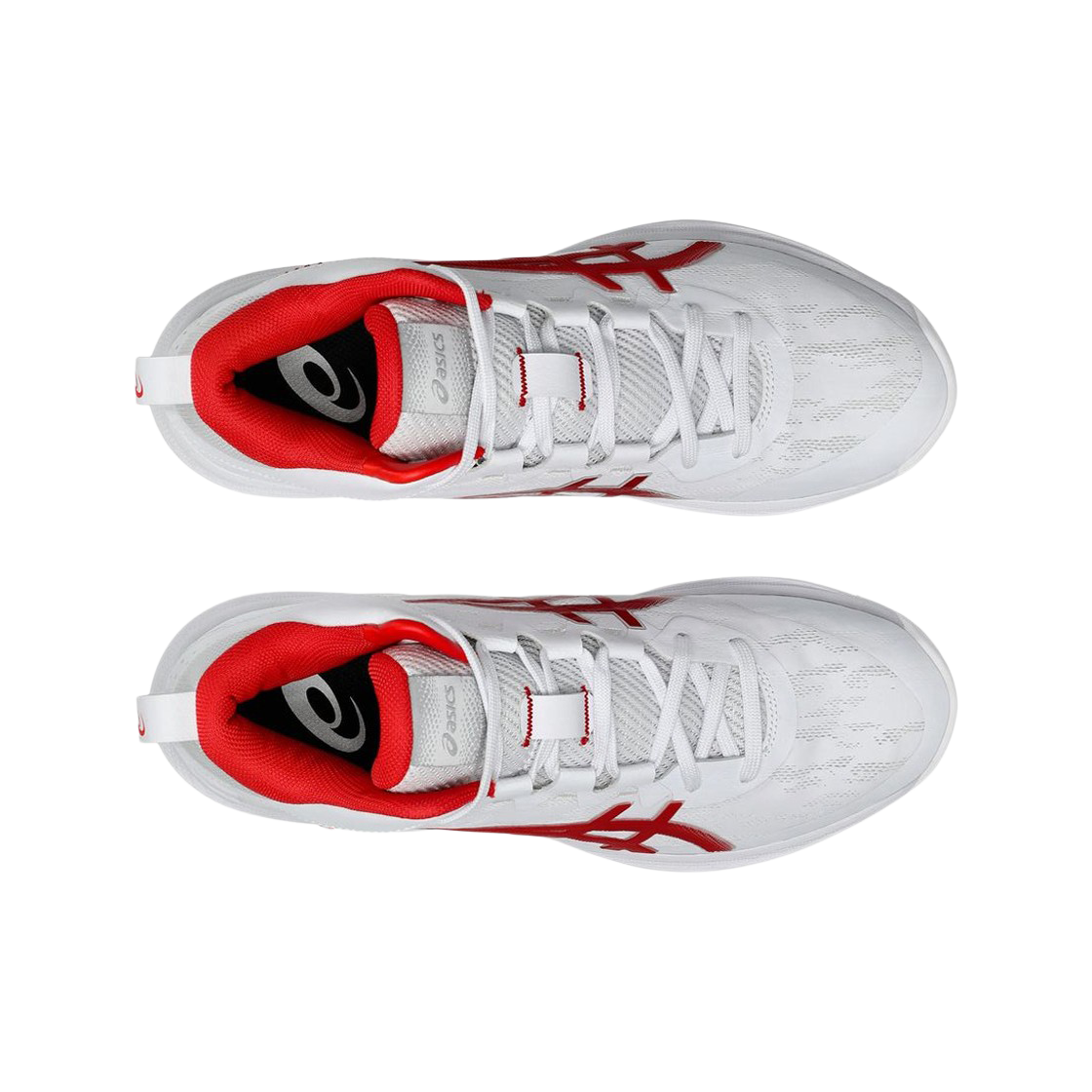 아식스 젤후프 V17 S 화이트 일렉트릭 레드(Asics Gelhoop V17 S White Electric Red) - 2