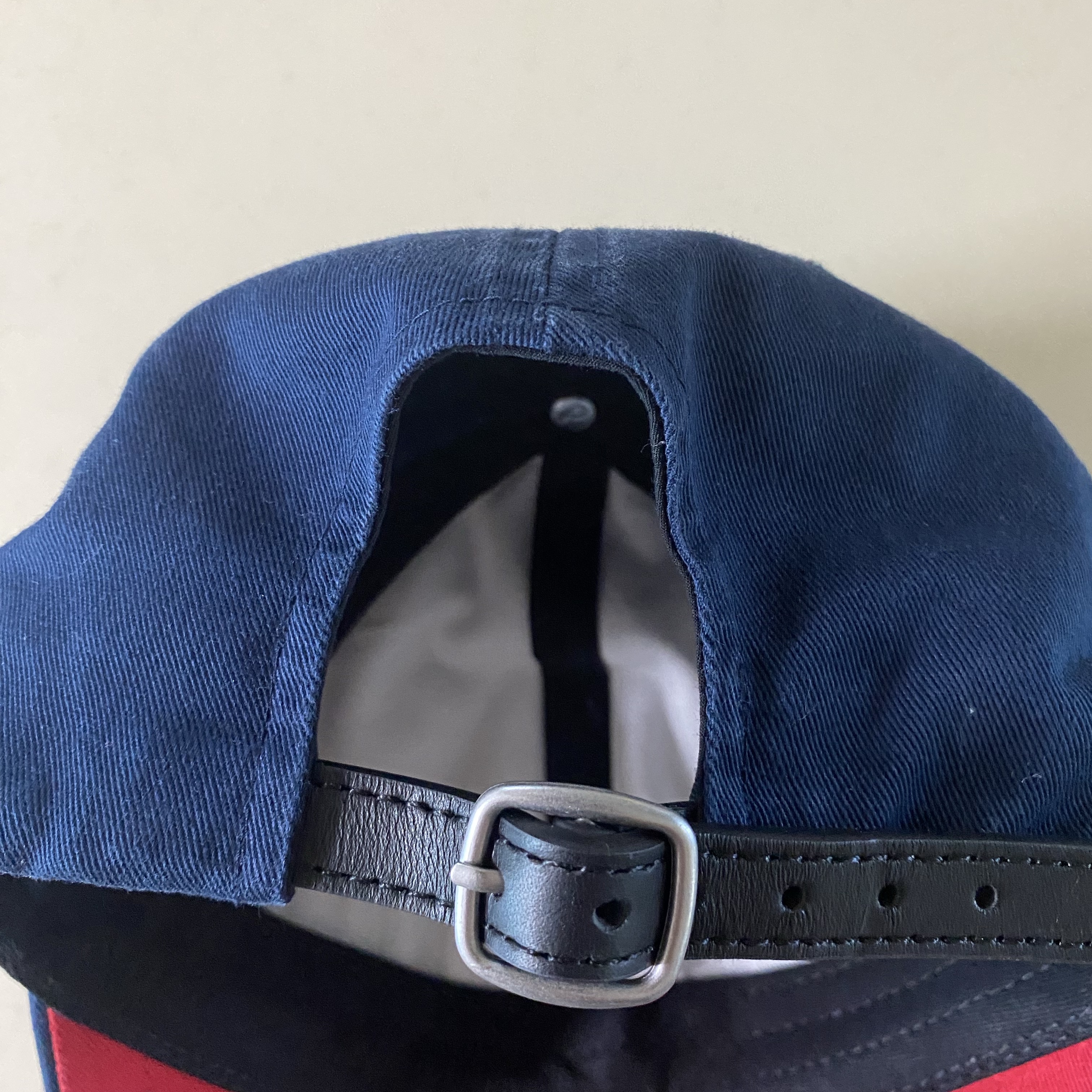 Palace Rugby 6-Panel Navy - 25SS 착용 스타일 - 4
