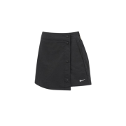 (W) Nike NSW Essential Woven Skort Black White - Asia