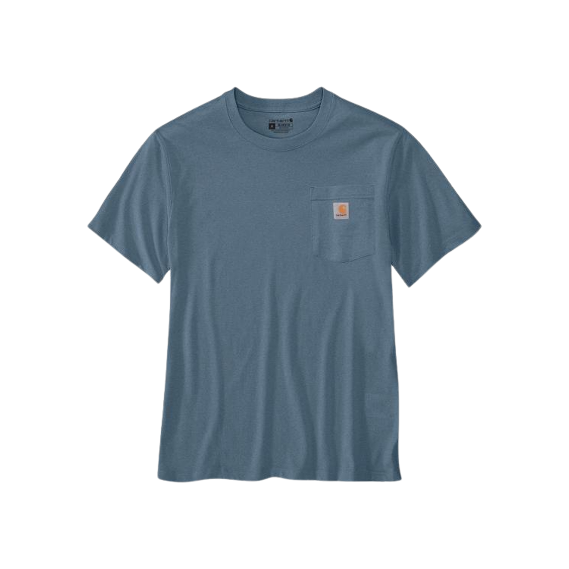 칼하트 릴렉스드 핏 라이트웨이트 포켓 숏슬리브 C 그래픽 티셔츠 썬더클라우드 헤더(Carhartt Relaxed Fit Lightweight Pocket Short Sleeve C Graphic T-Shirt Thundercloud Heather) - 2