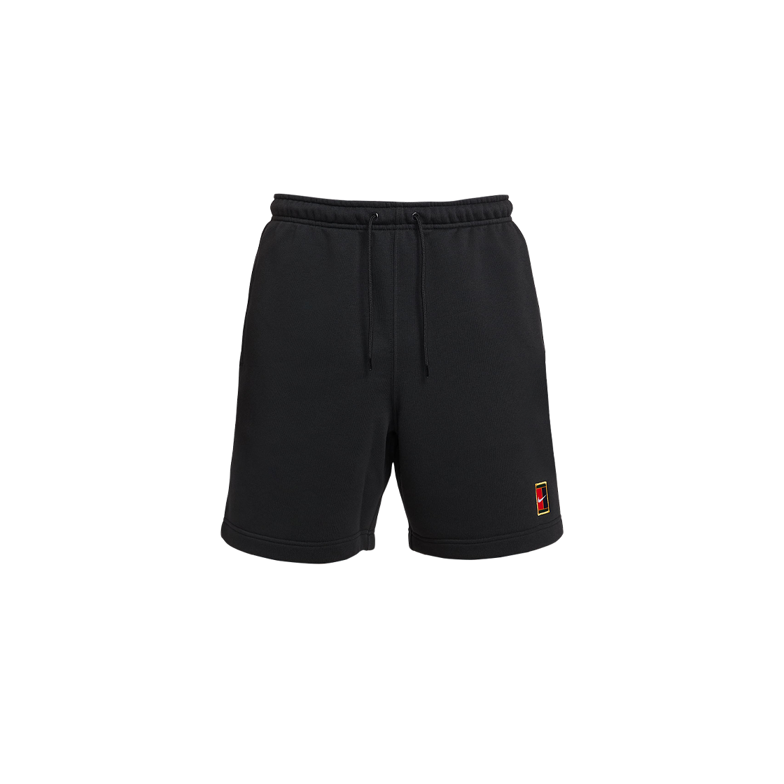 나이키 코트 헤리티지 드라이핏 플리스 테니스 쇼츠 블랙 - 아시아(Nike Court Heritage Dri-Fit Fleece Tennis Shorts Black - Asia) - 1