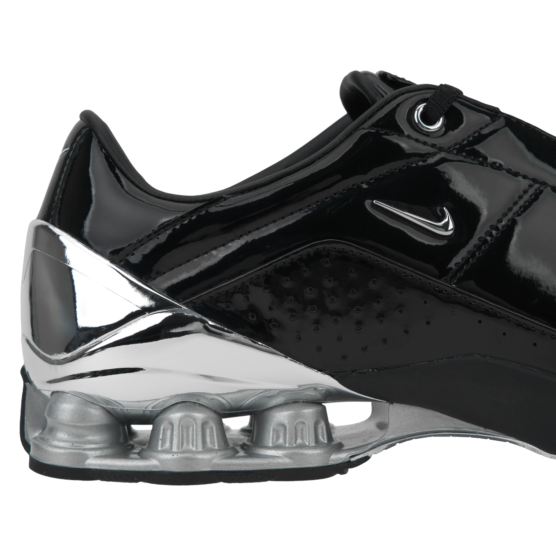 IM9326-001 (W) Nike x Maha Amsterdam Total 90 Shox Magia Black and Metallic Silver - #8
