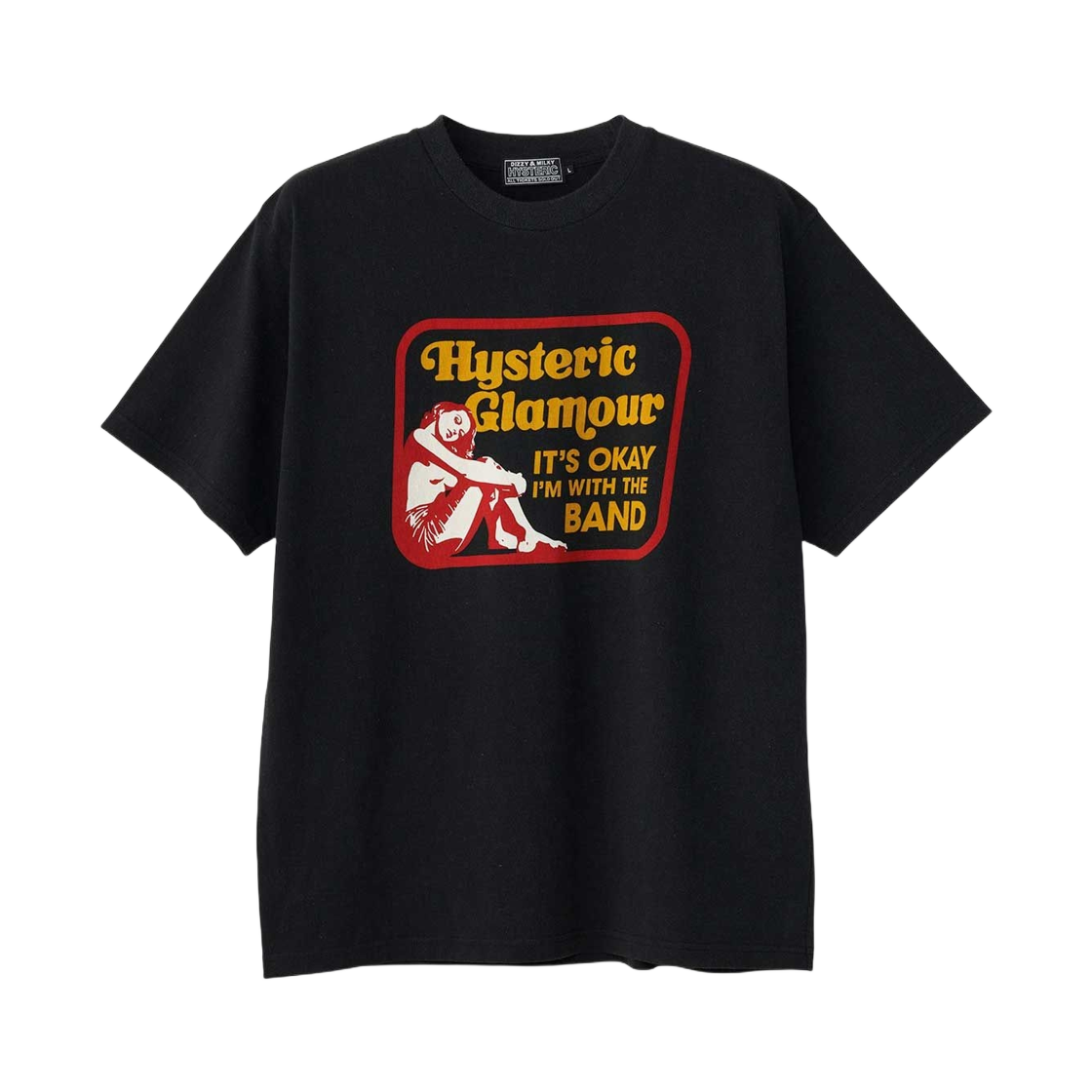 히스테릭 글래머 HG 어페어 티셔츠 블랙(Hysteric Glamour HG Affair T-Shirt Black) - 1