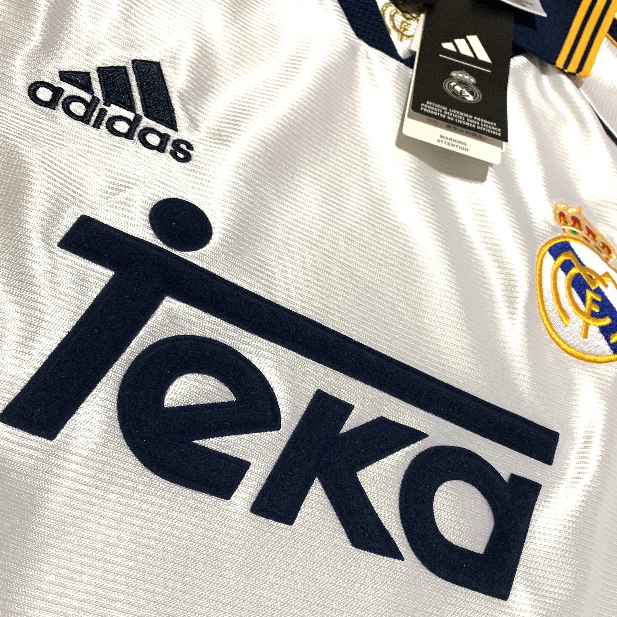 Adidas Real Madrid 99/00 Home Jersey White - KR Sizing (Non Marking Ver.) 착용 스타일 - 1