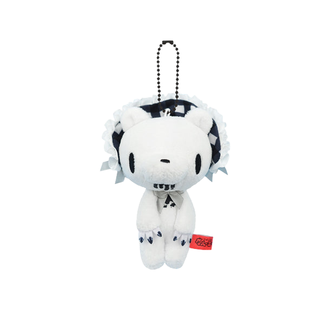 글루미 베어 미니 롤리타 소프트 키링 화이트(Gloomy Bear Mini Lolita Soft Keyring White)
