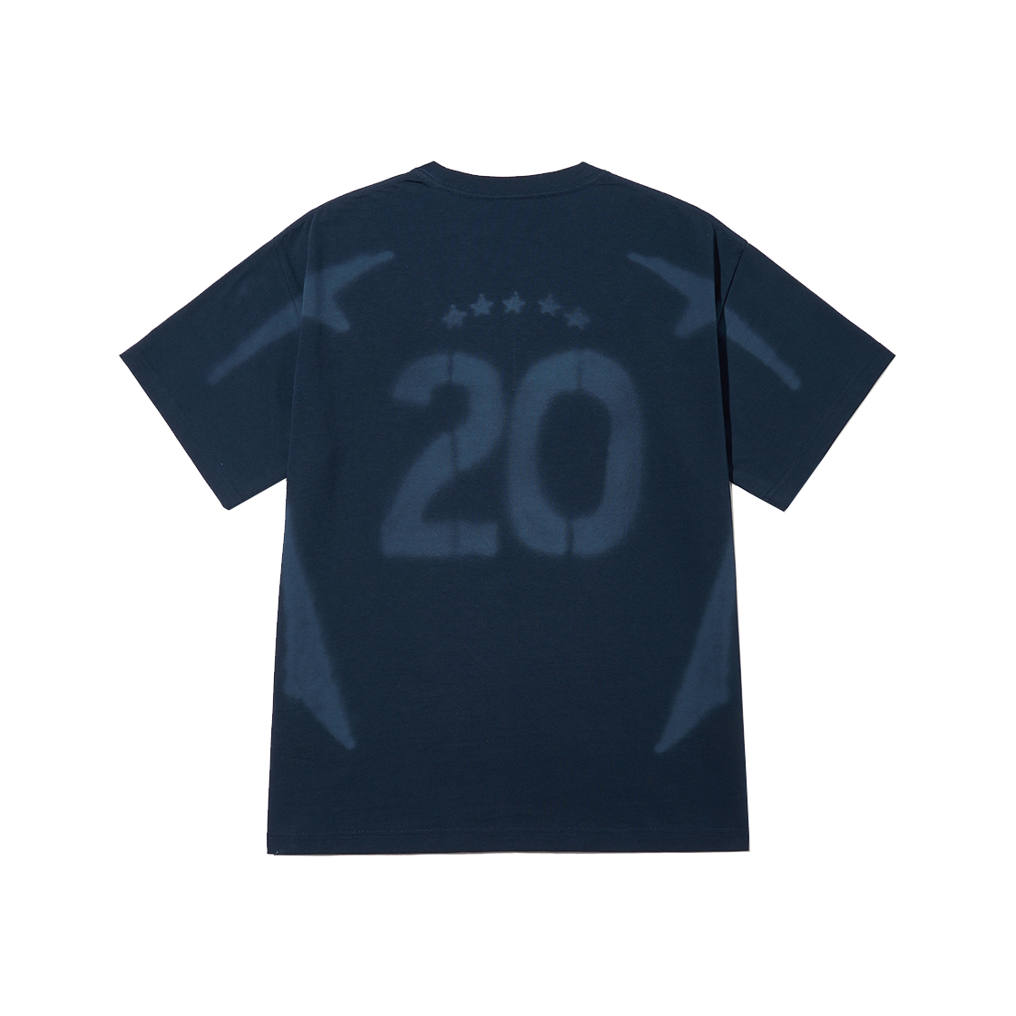 피지컬 디파트먼트 액티브 유니폼 반팔티셔츠 네이비(Phyps Dept Active Uniform Short Sleeve Navy) - 2