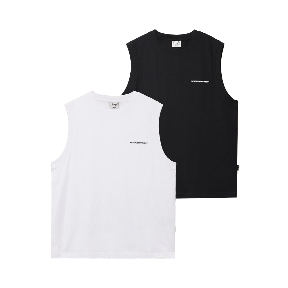 PFM9VT301AWB Phyps Dept 2Pack Small Logo Sleeveless White/Black