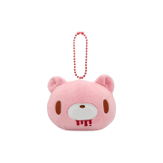 Gloomy Bear Warm Bloody Keyring Pink