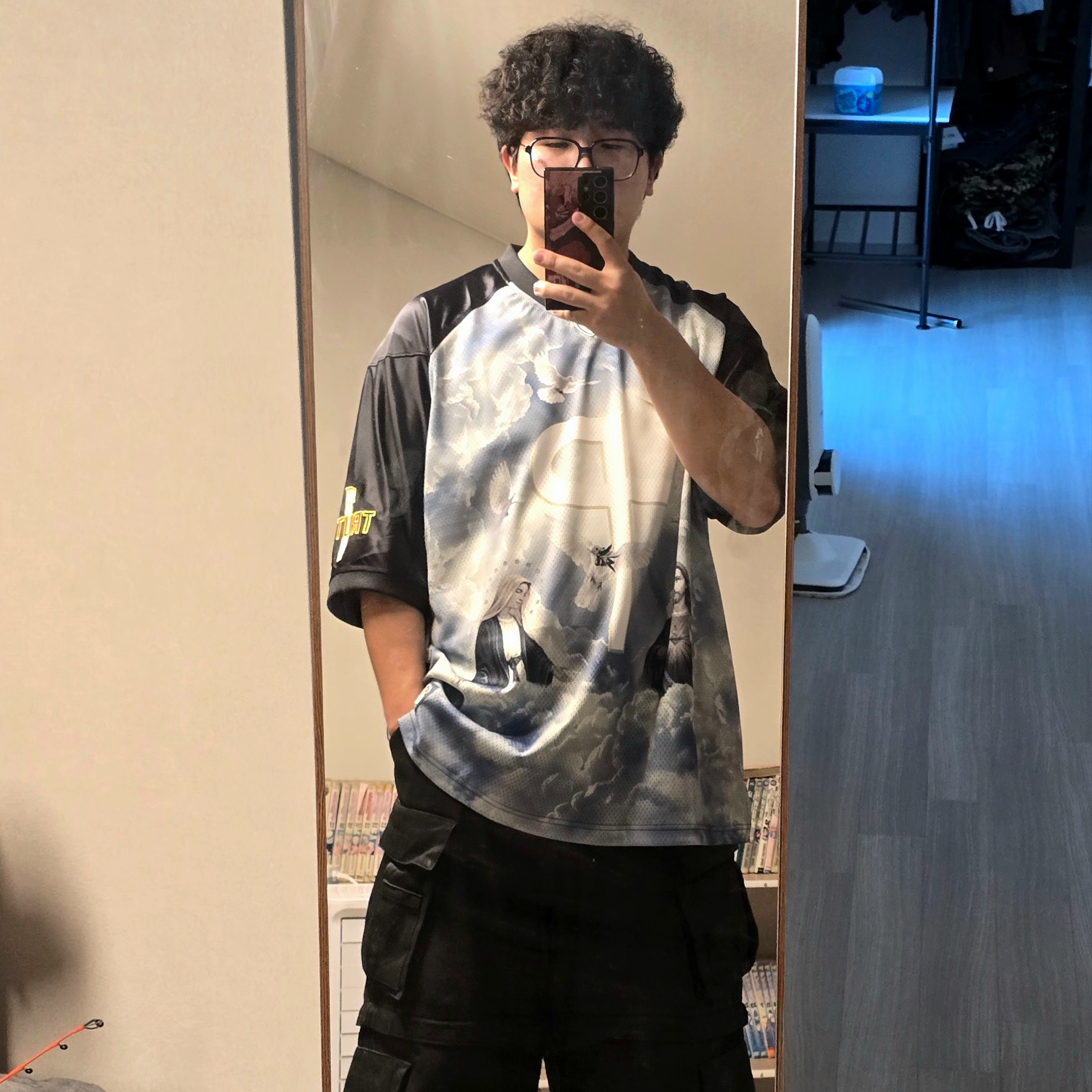 Palace 1 Truth Jersey Black - 25SS, Balenciaga Combat Strike 20mm Boot Kaki 착용 스타일 - 2