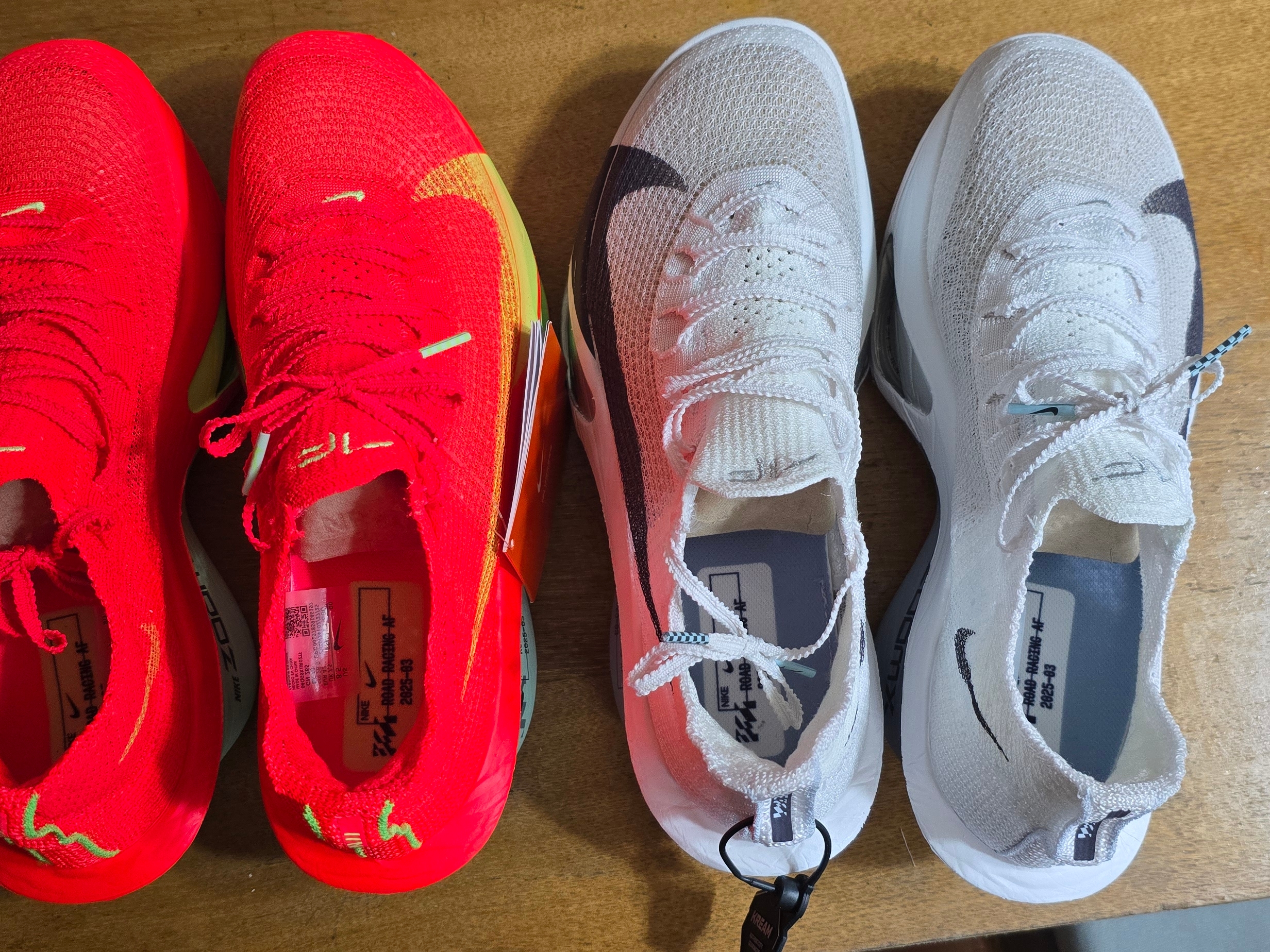 Nike Air Zoom Alphafly Next% 3 White Pure Platinum 착용 스타일 - 7