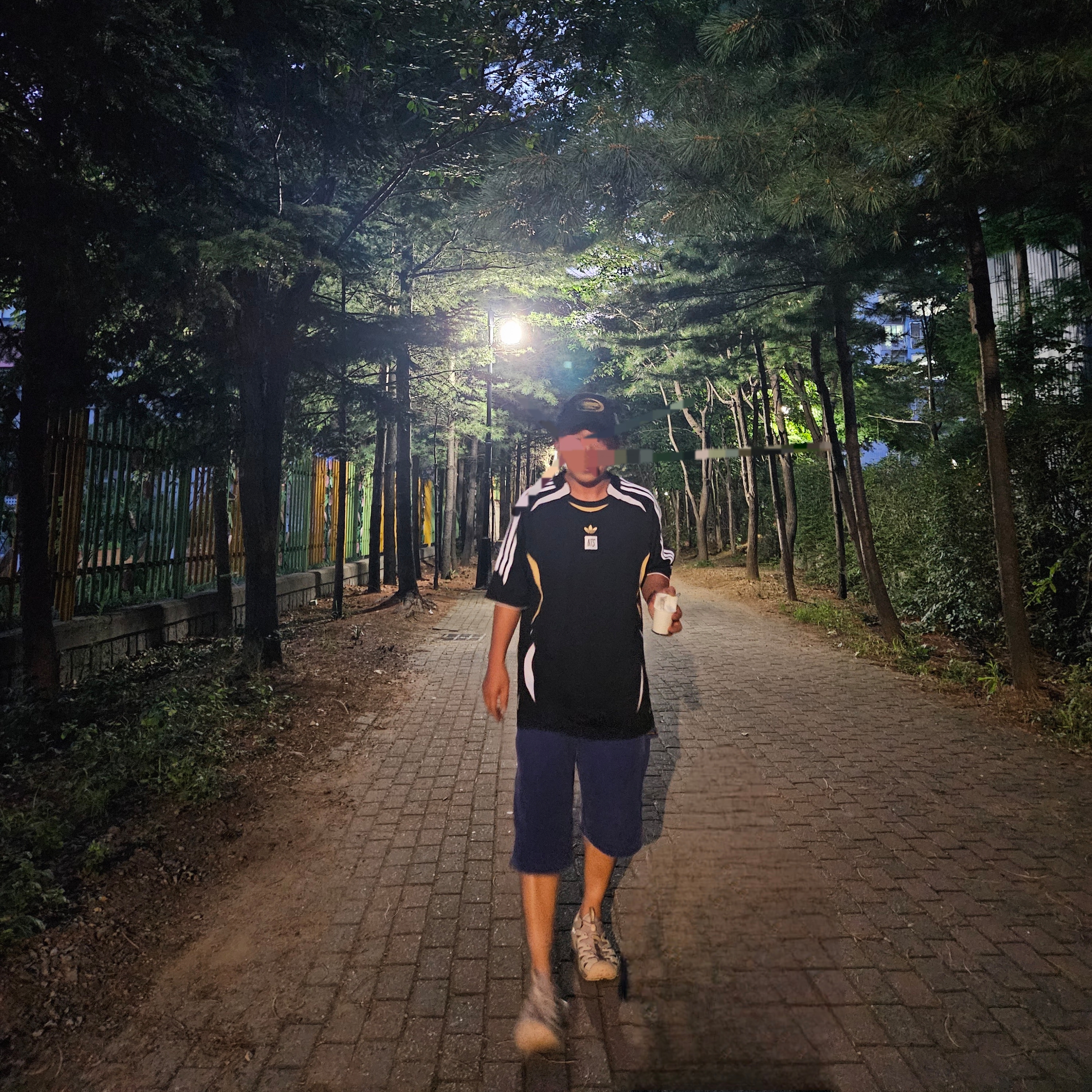 Adidas x NTS Radio Jersey Black - KR Sizing, Supreme Washed Corduroy Double Knee Painter Short Blue - 24SS 착용 스타일