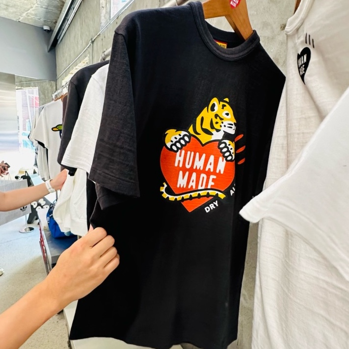Human Made Graphic T-Shirt Black 착용 스타일