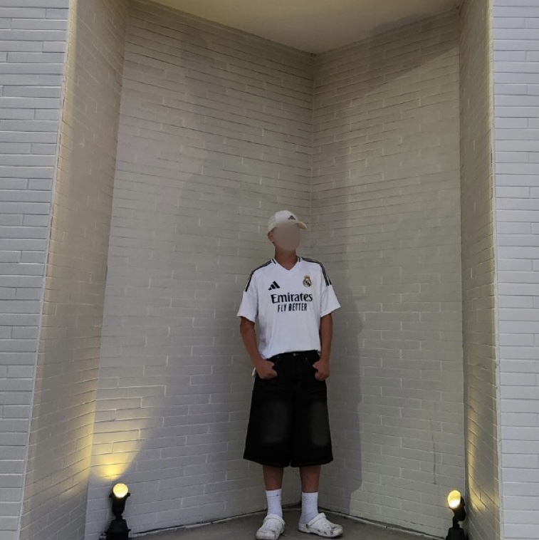 Adidas Real Madrid 2024/25 Home Jersey White - KR Sizing (Non Marking Ver.) 착용 스타일