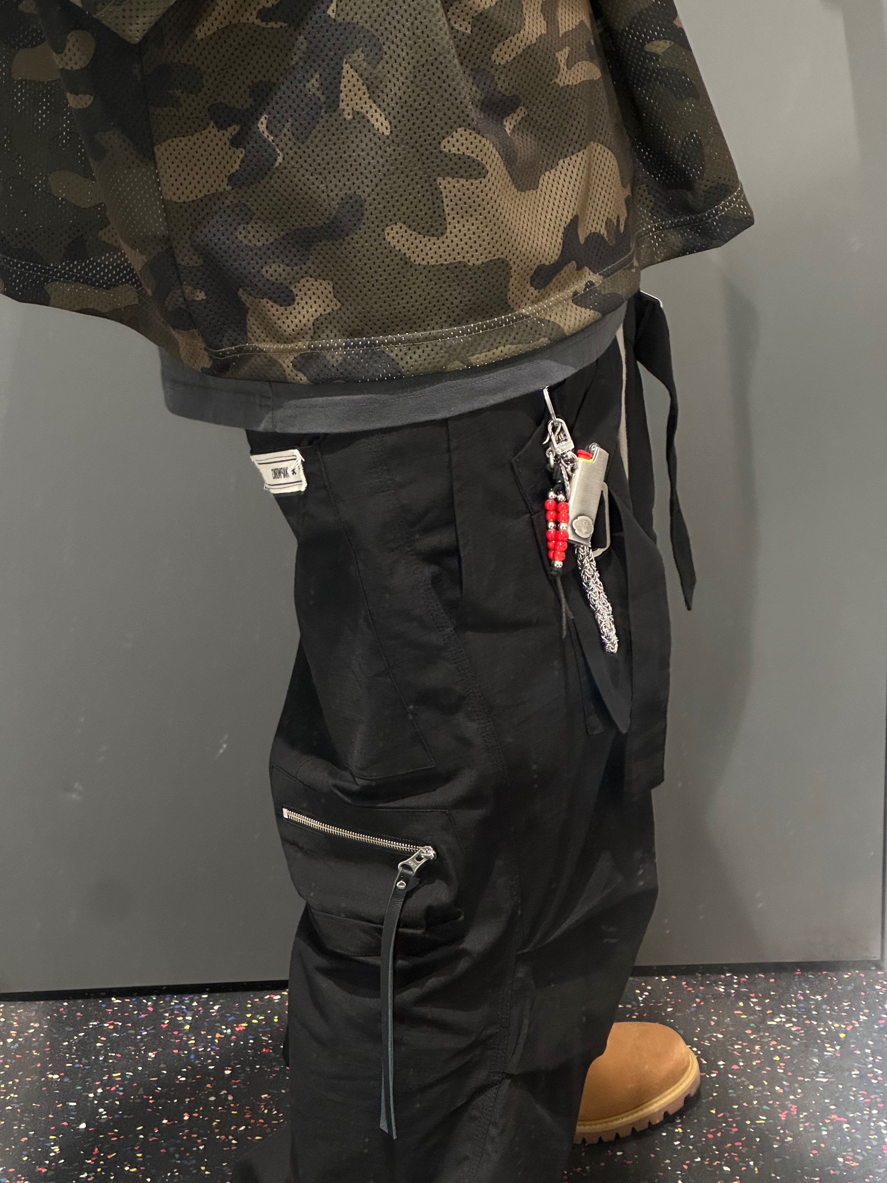 Wapworks Wide Safety Cargo Pants Black, Timberland Premium 6 inch Waterproof Boot Wheat Nubuck - Wide 착용 스타일 - 4