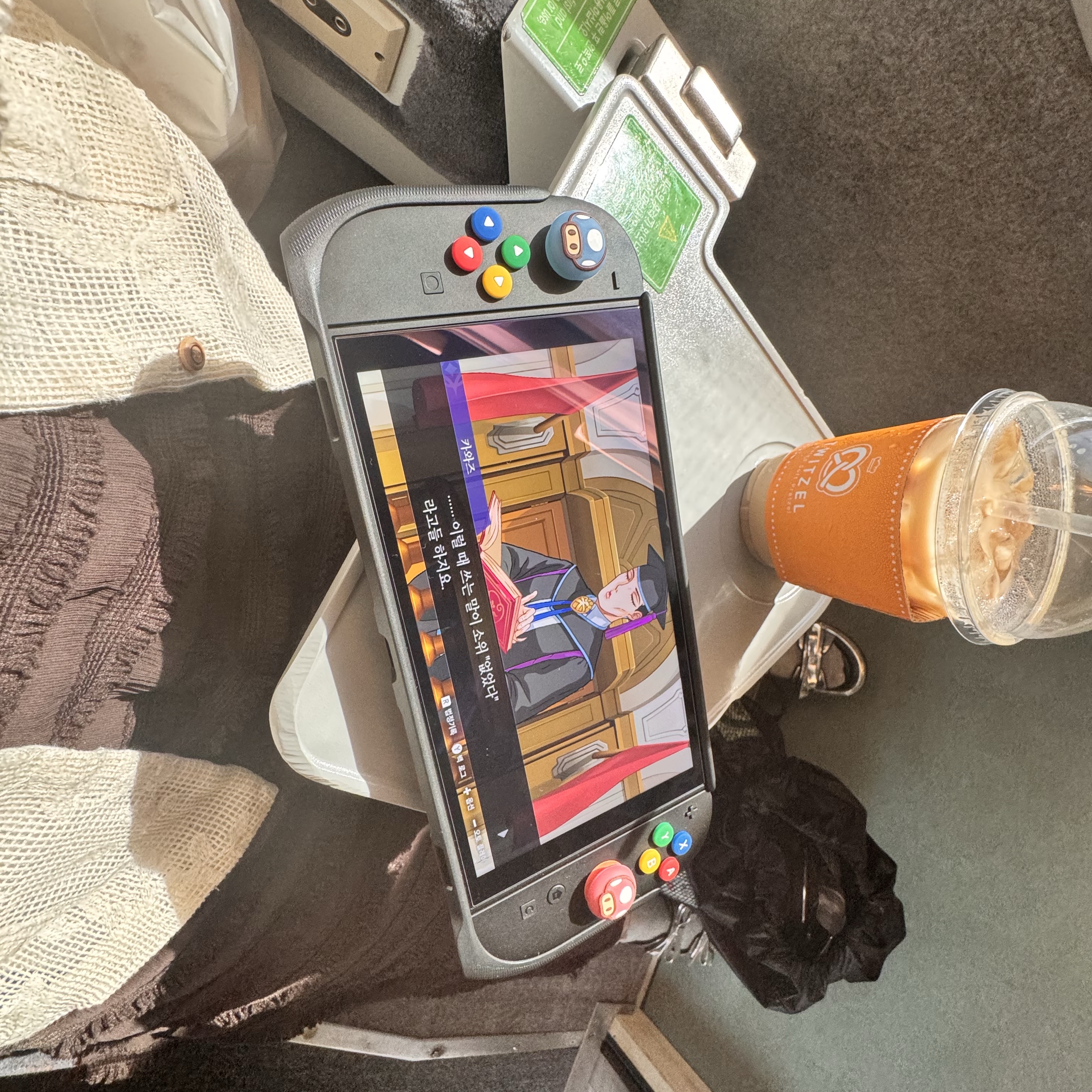 Nintendo Switch 2 Black (Korean Ver.) 착용 스타일