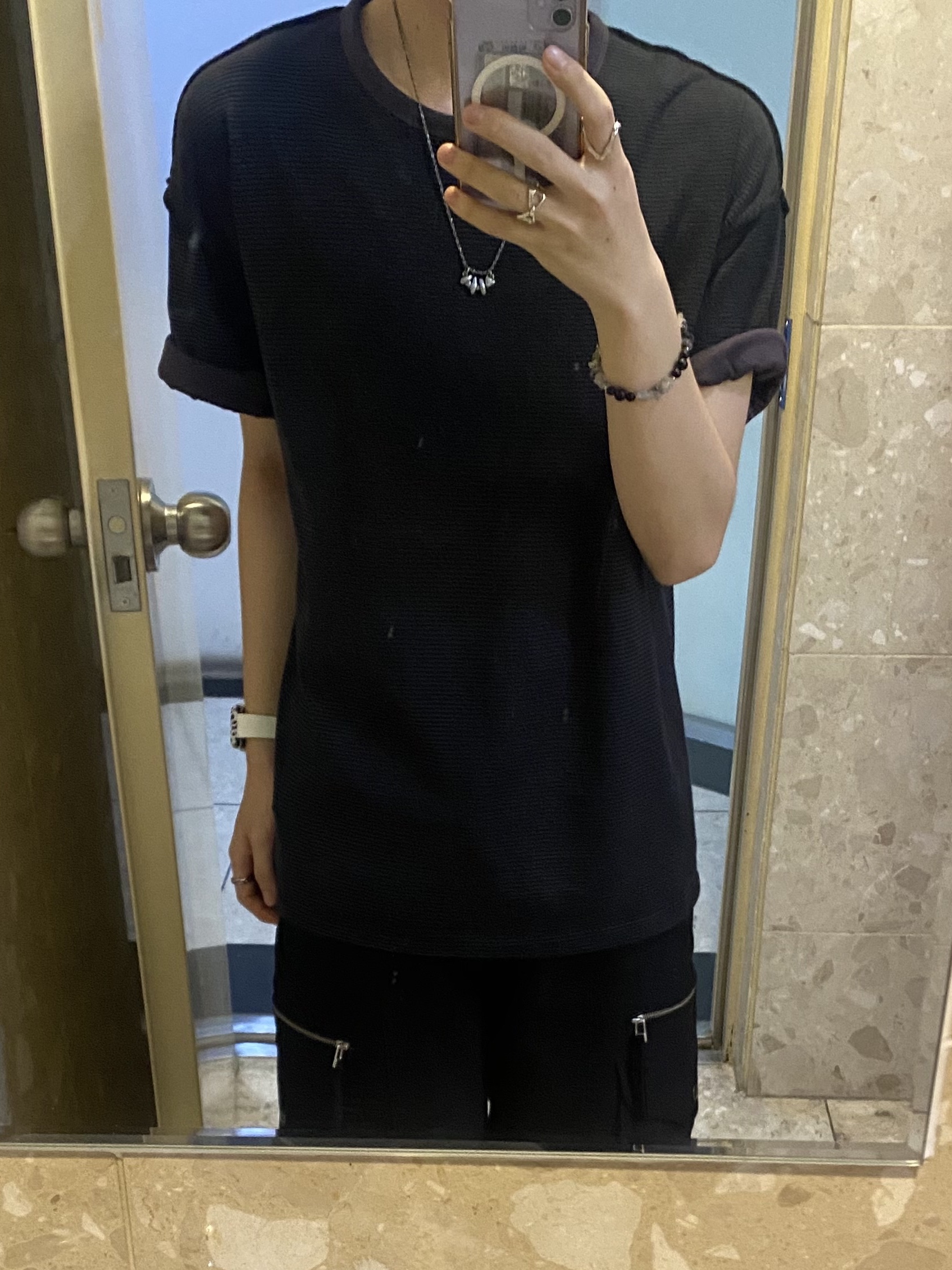 Adidas Real Madrid 2023/24 Home Jersey White - US Sizing (Non Marking Ver.), Adidas Real Madrid 2023/24 Home Jersey White - KR Sizing (Non Marking Ver.) 착용 스타일 - 5