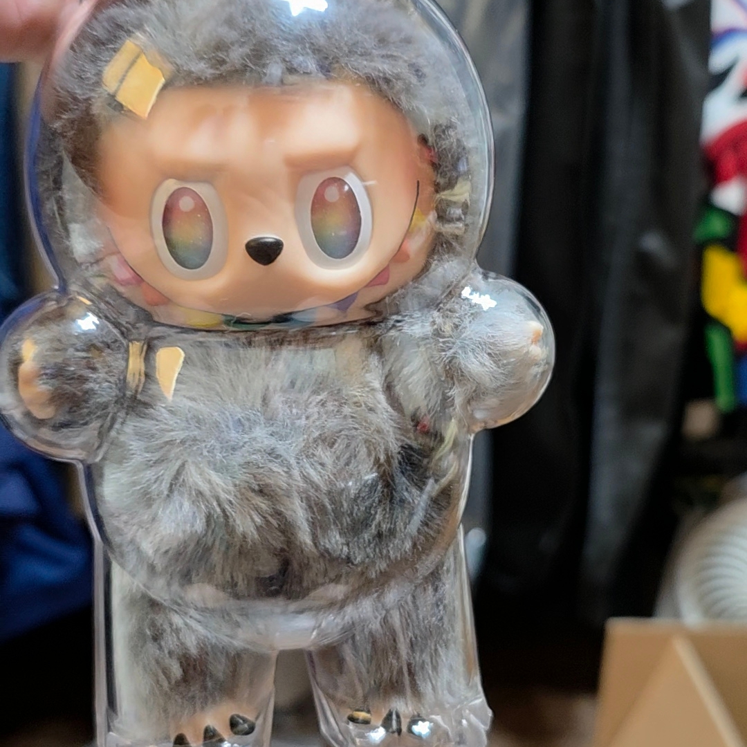 Pop Mart Labubu The Monsters Highlight Series ID Keyring (Opened Case) 착용 스타일 - 2