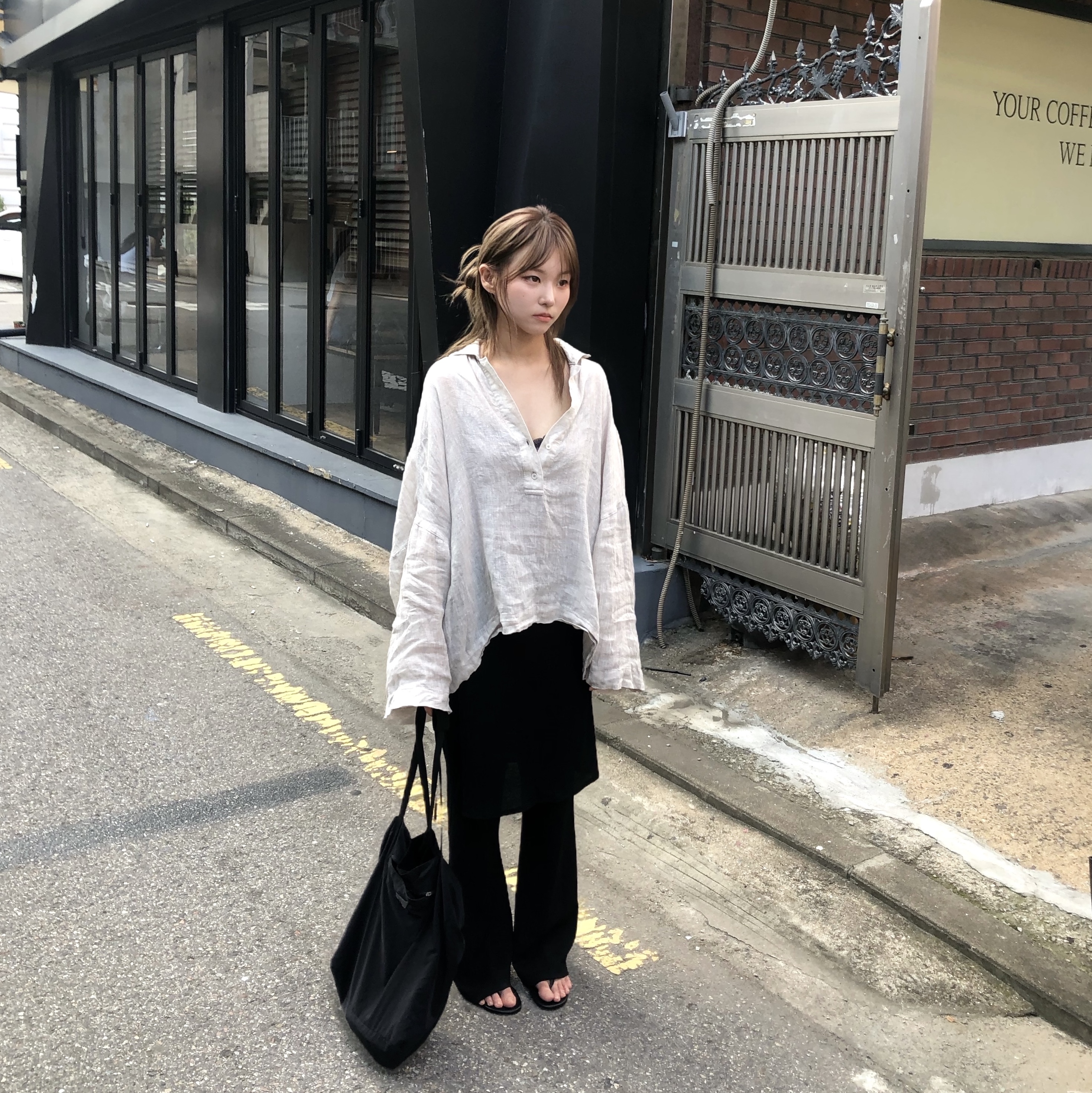Xlim Ep.7 Synopsis 01 Bag Black 착용 스타일