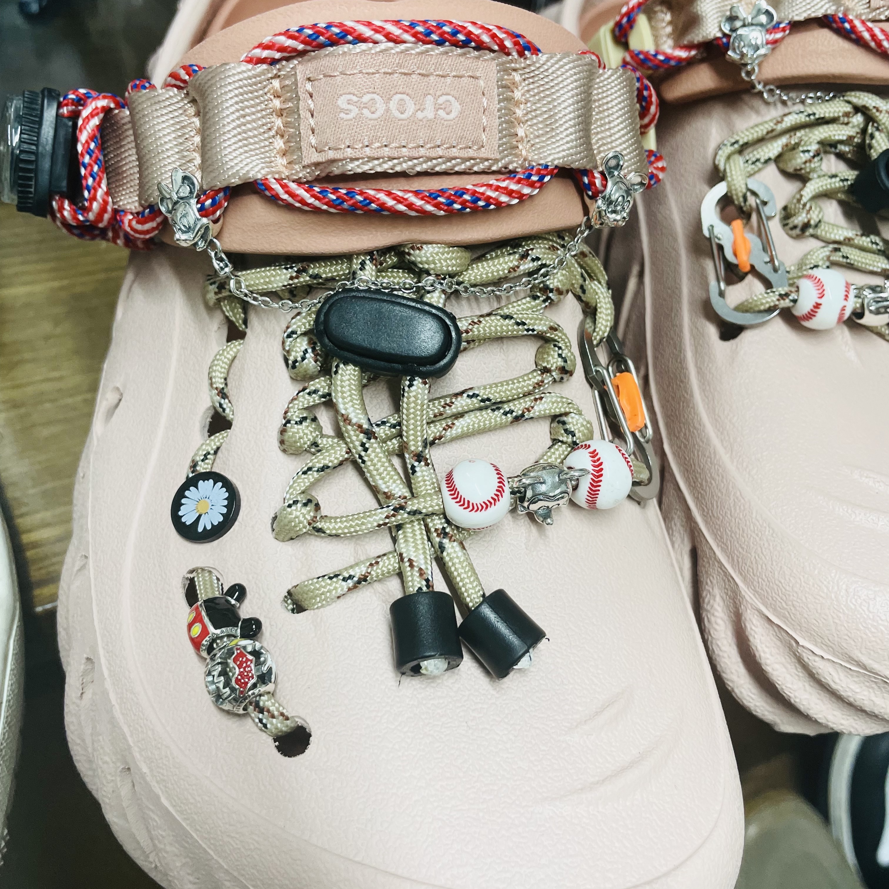 Crocs Echo Clog Pink Clay 착용 스타일 - 2