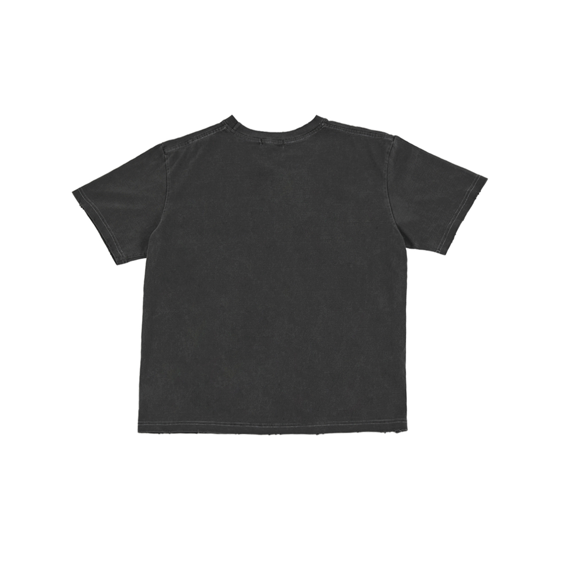 쉐도우 그라인드 크롭 컷 티셔츠 블랙(SHXDW Grind Crop Cut T-Shirt Black) - 2