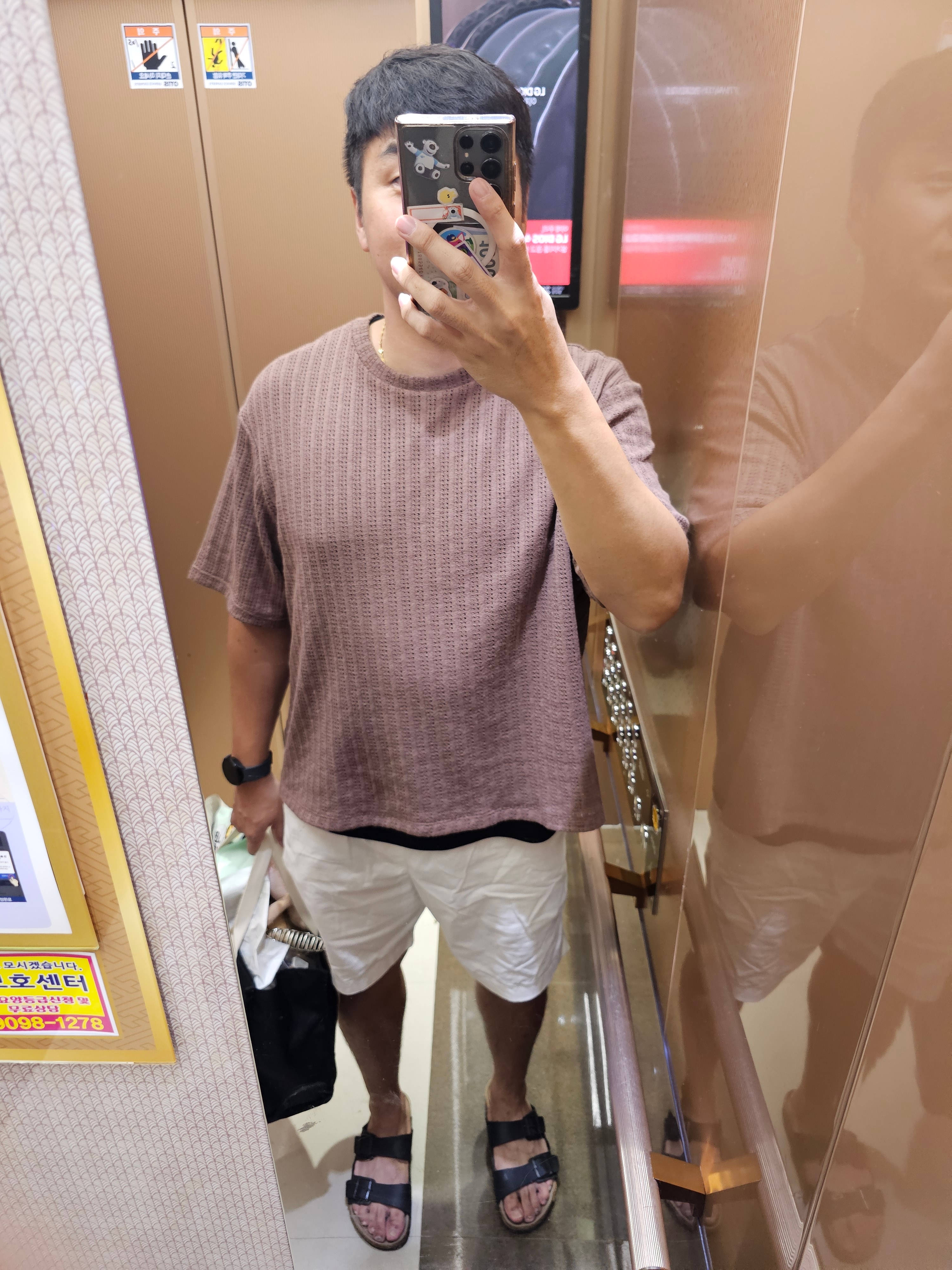 Birkenstock Arizona Black - Regular 착용 스타일