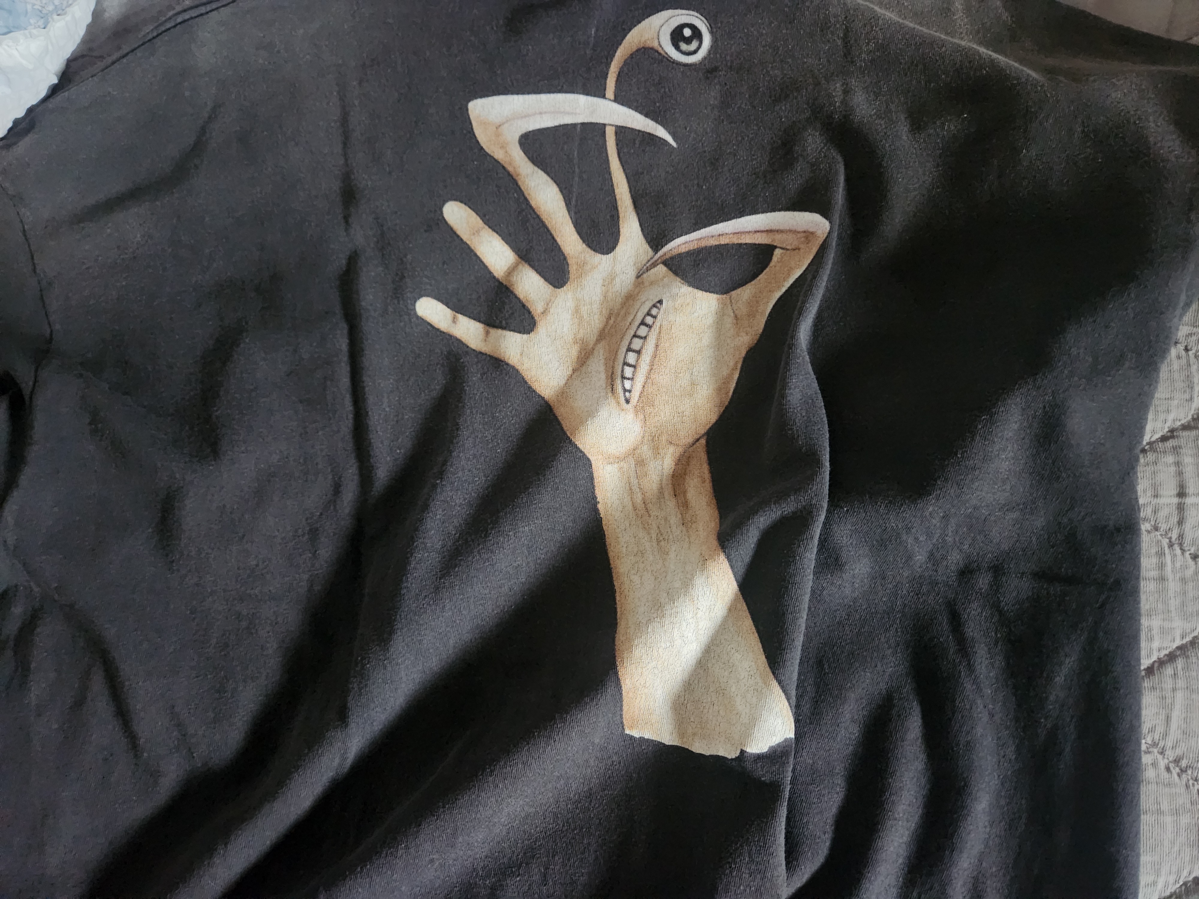 Saint Mxxxxxx x Parasyte S/S T-Shirt Black - 25AW 착용 스타일