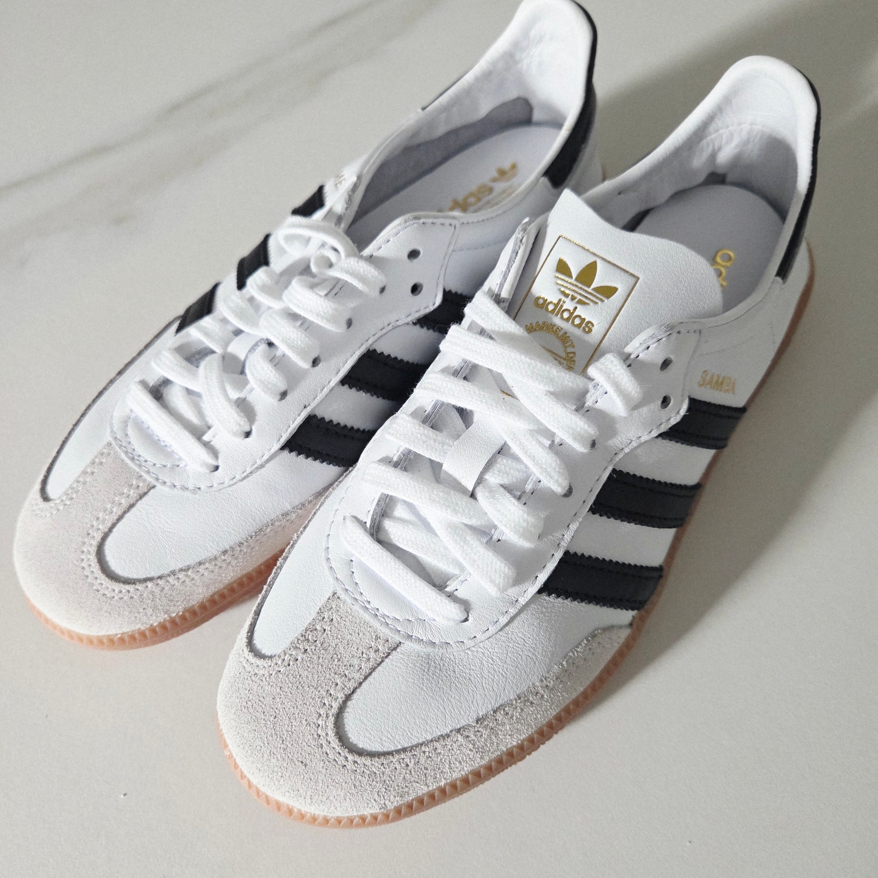 Adidas Samba Decon Cloud White 착용 스타일 - 1