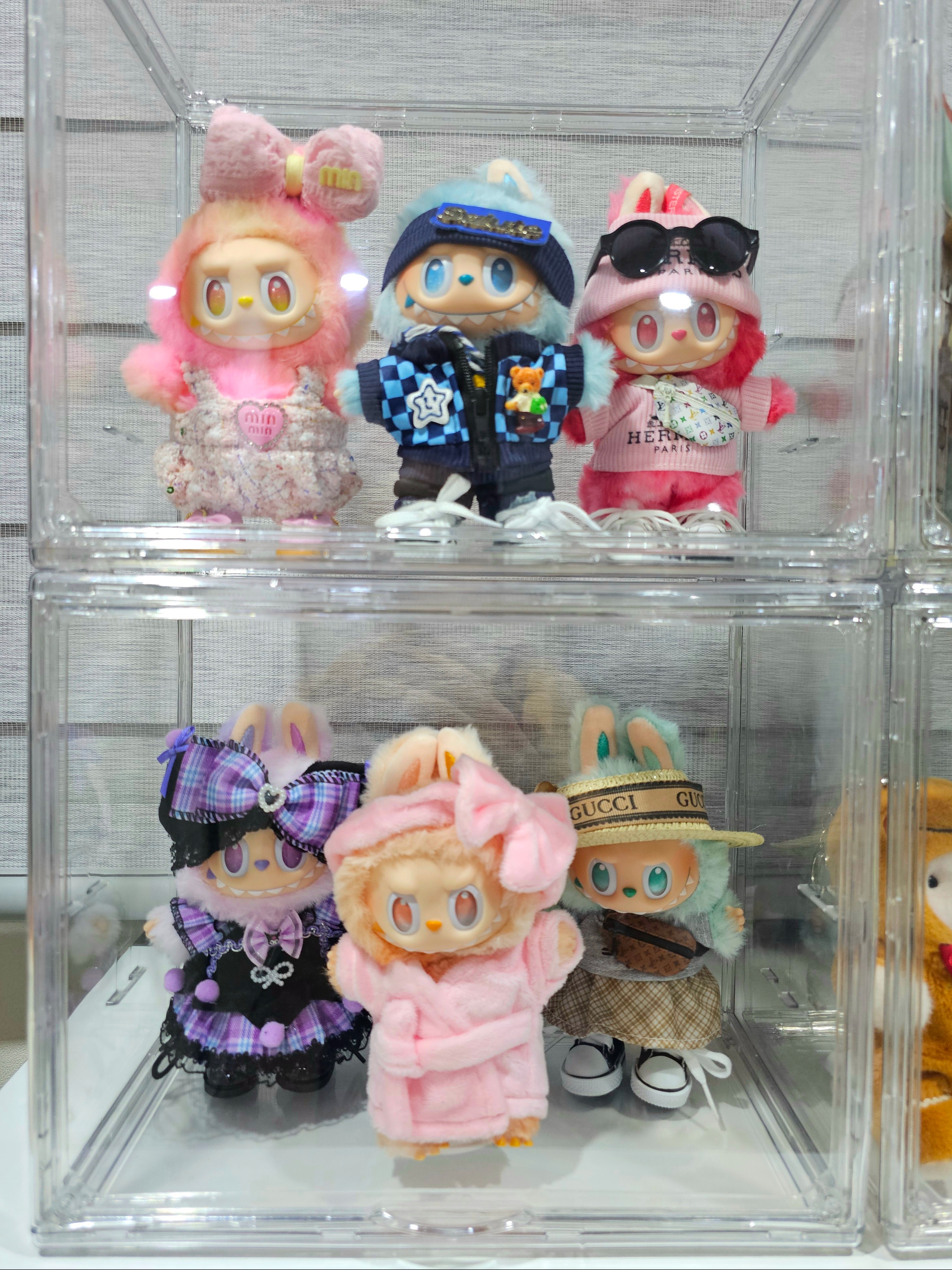 Pop Mart Labubu The Monsters Highlight Series Sealed Case (6 Blind Boxes) 착용 스타일 - 3