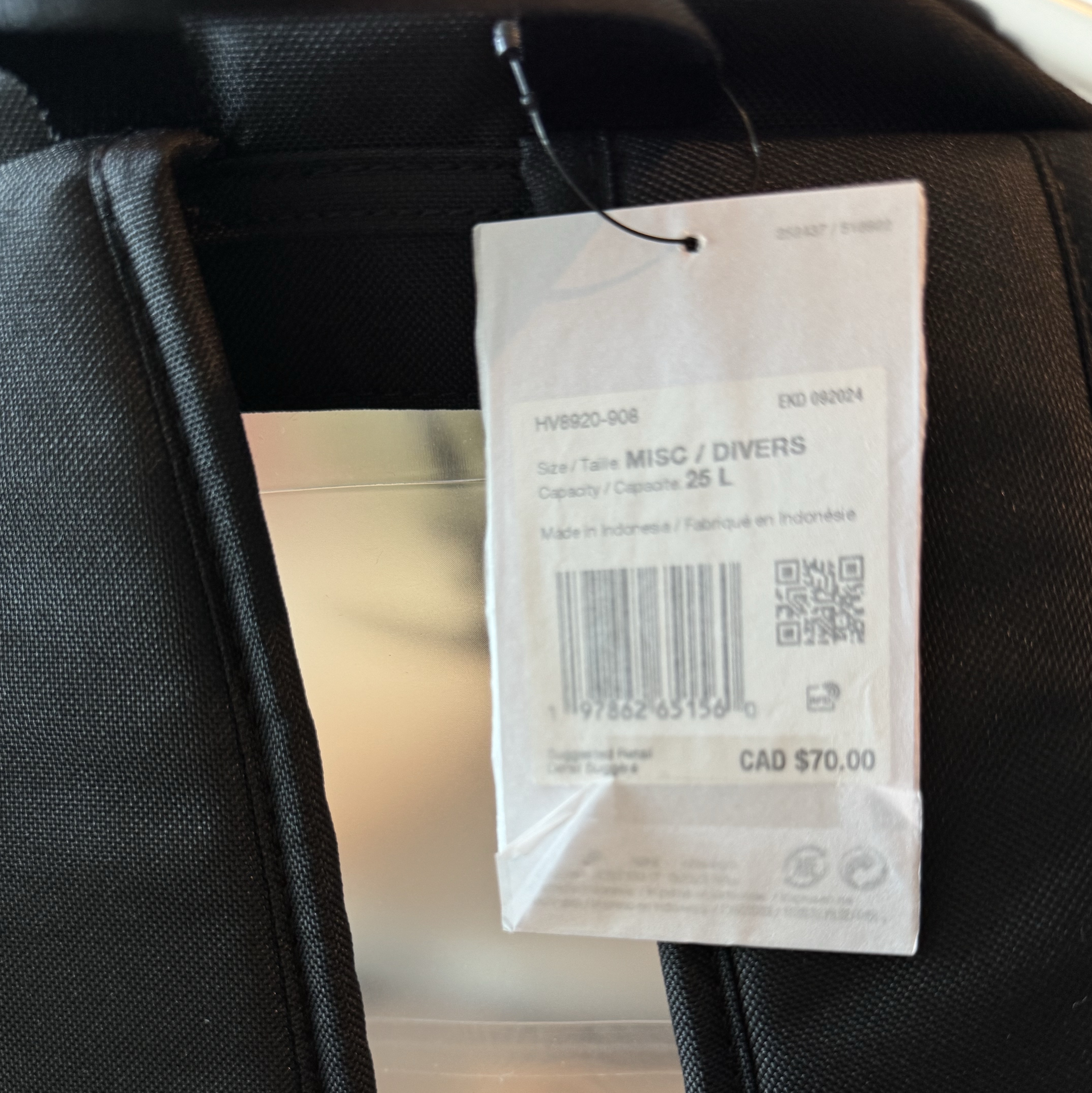 (Kids) Nike Heritage Crystal Backpack 25L Clear Black 착용 스타일 - 2