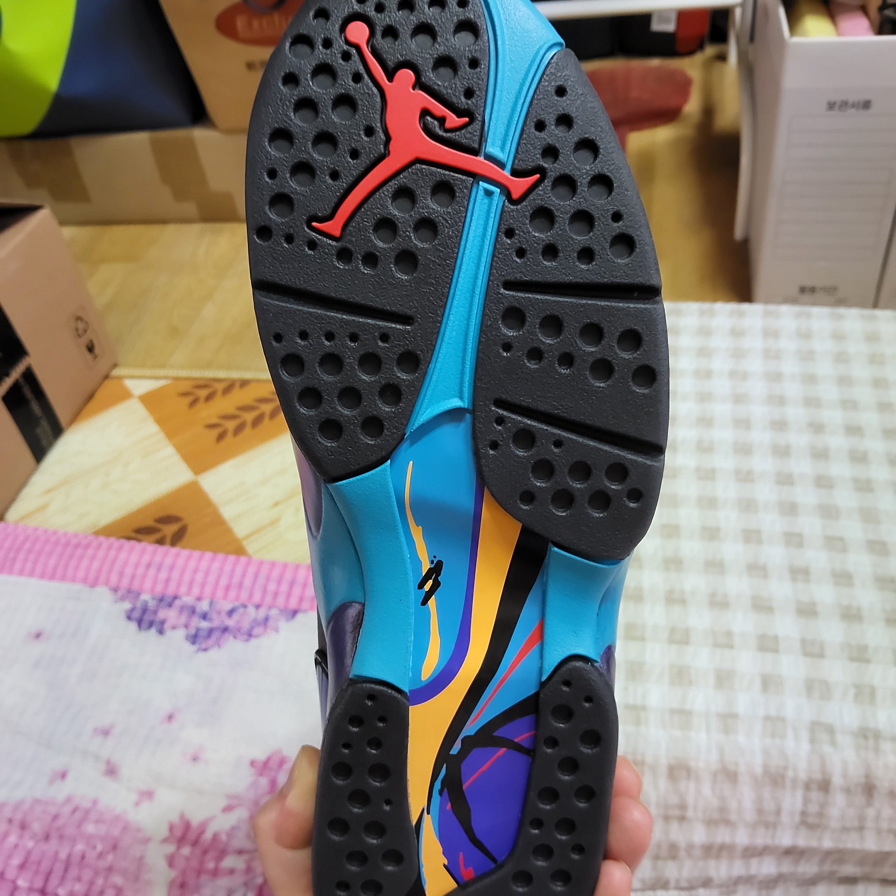 Jordan 8 Retro Aqua 2025 착용 스타일 - 10