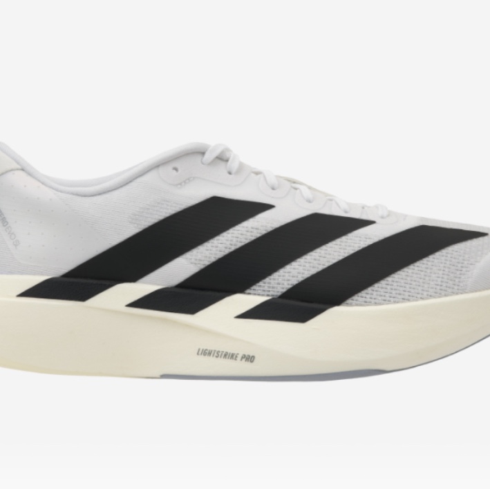 Adidas Adizero EVO SL Cloud White Core Black 착용 스타일 - 1