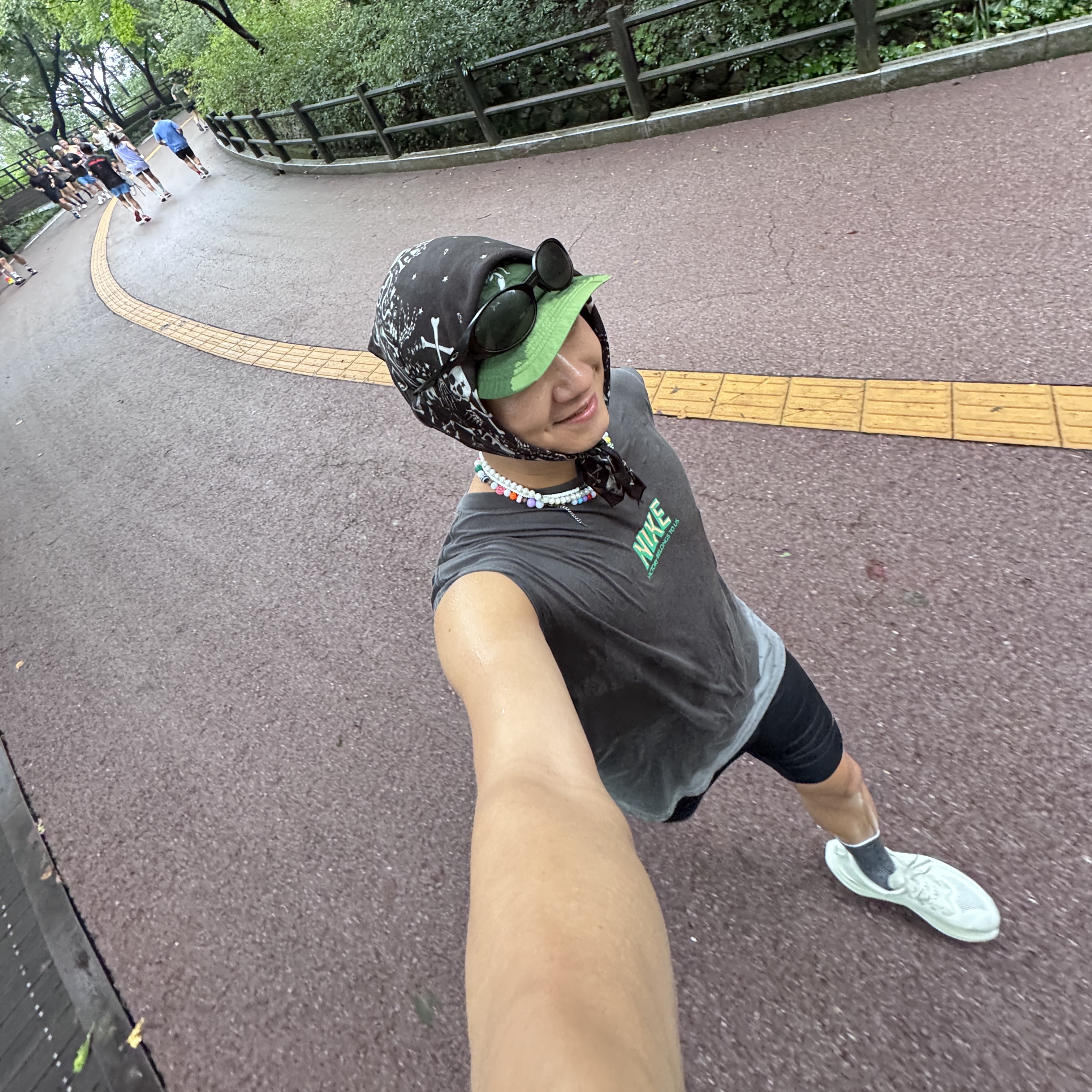 Asics Superblast 2 Bold Magenta Pink Glo, Nike Dri-Fit ADV Aeroswift Running Half Tights Black - Asia 착용 스타일 - 9