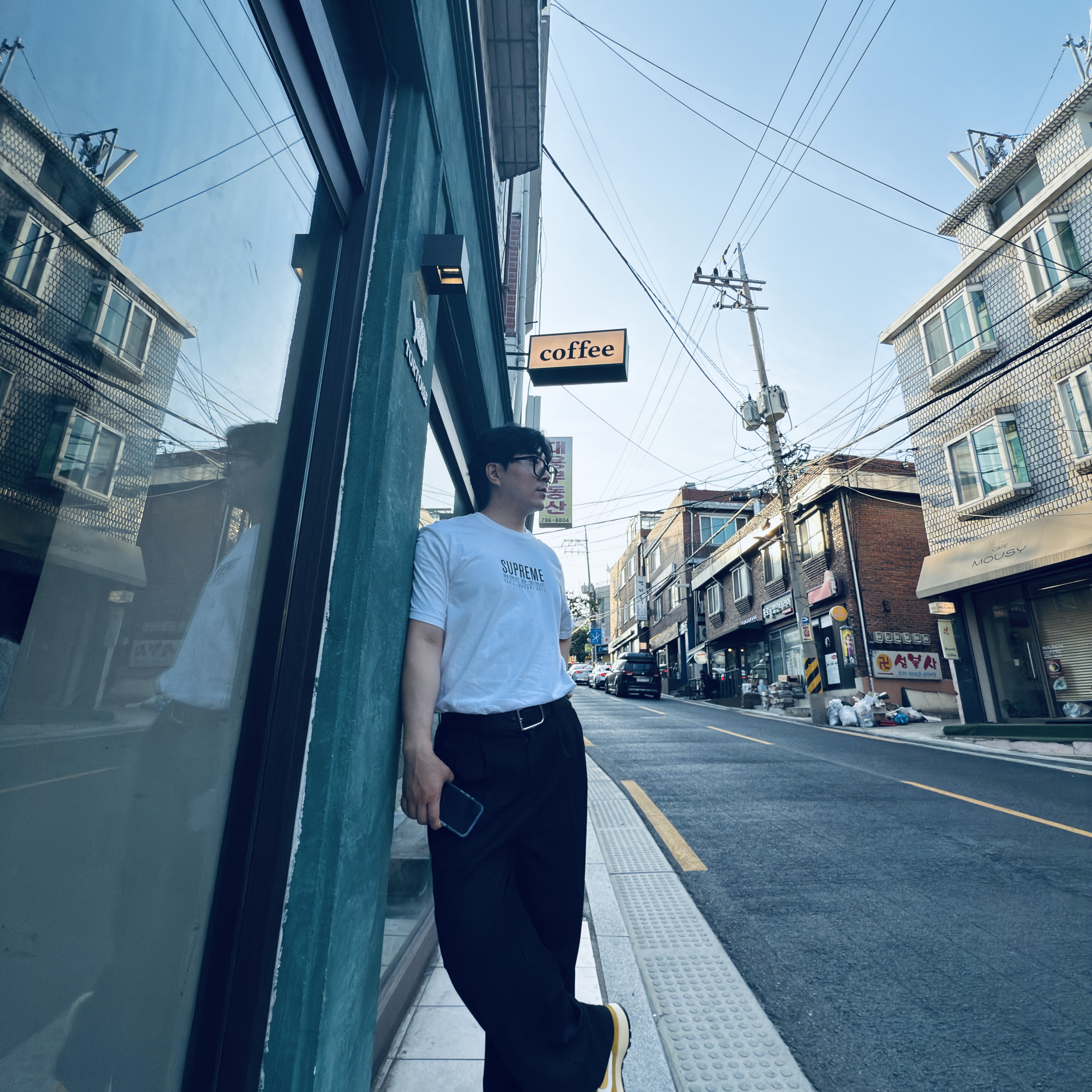 Nike x Tom Sachs General Purpose Shoe Archive, Supreme Paris T-Shirt White - 24SS 착용 스타일